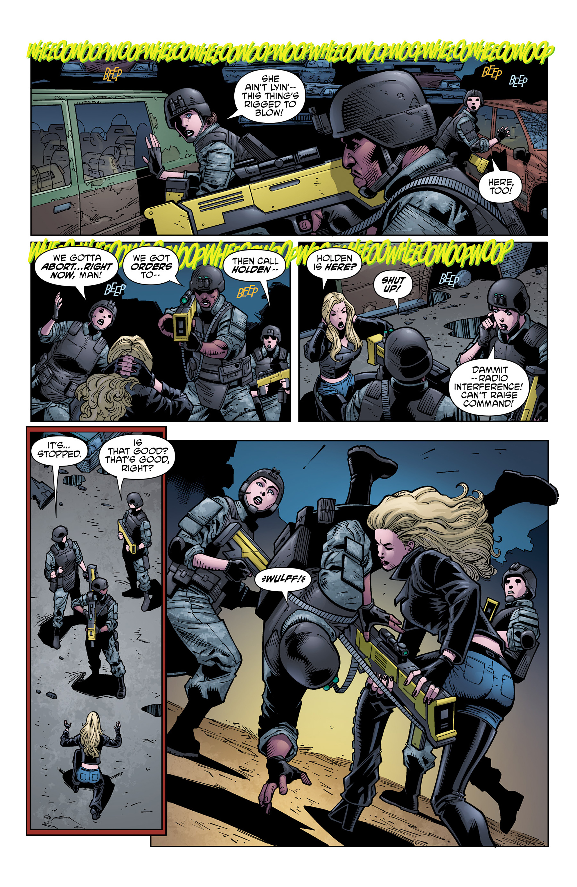 Read online Barb Wire (2015) comic -  Issue #8 - 13
