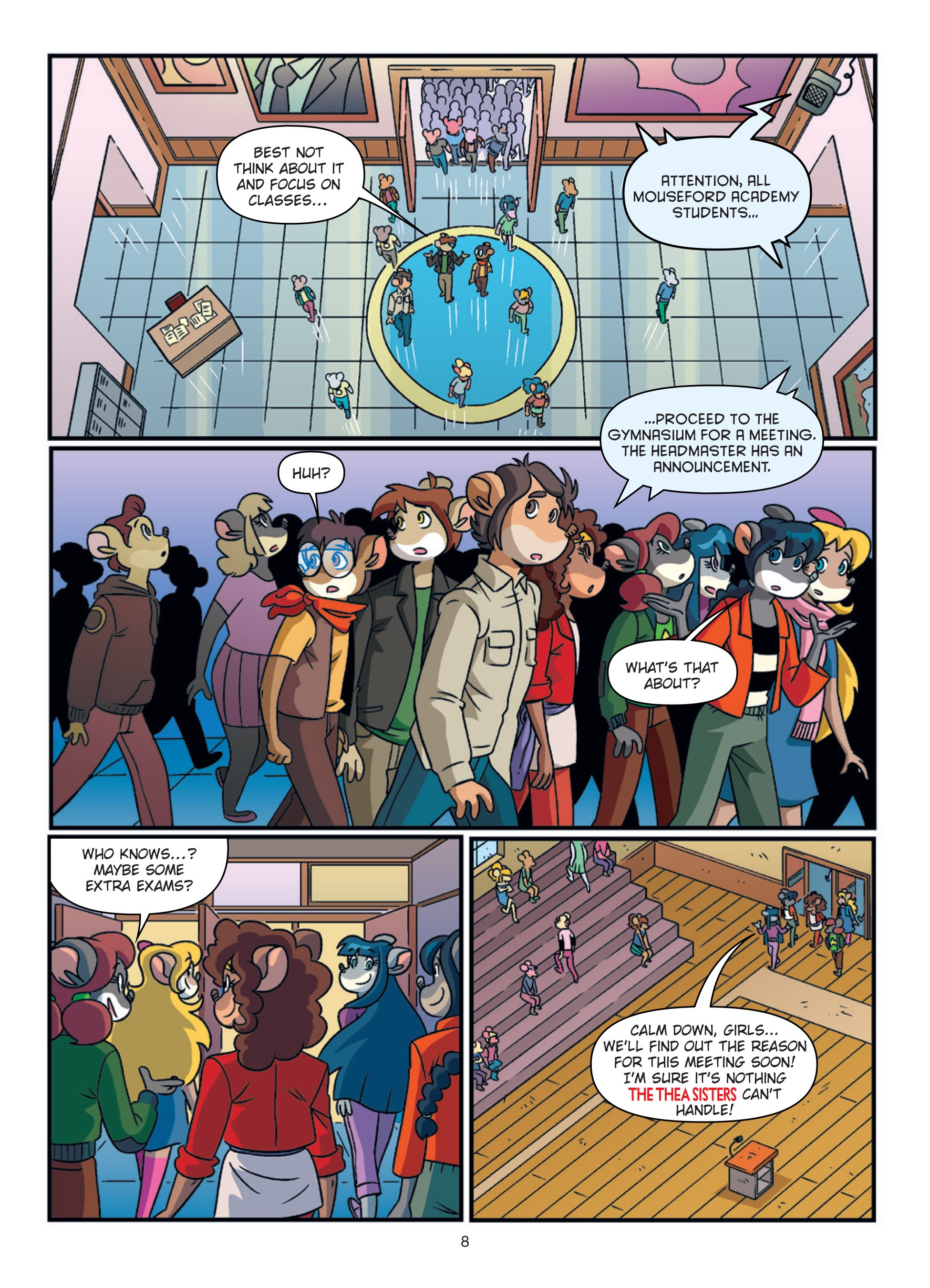 Read online Thea Stilton comic -  Issue # TPB 7 - 9