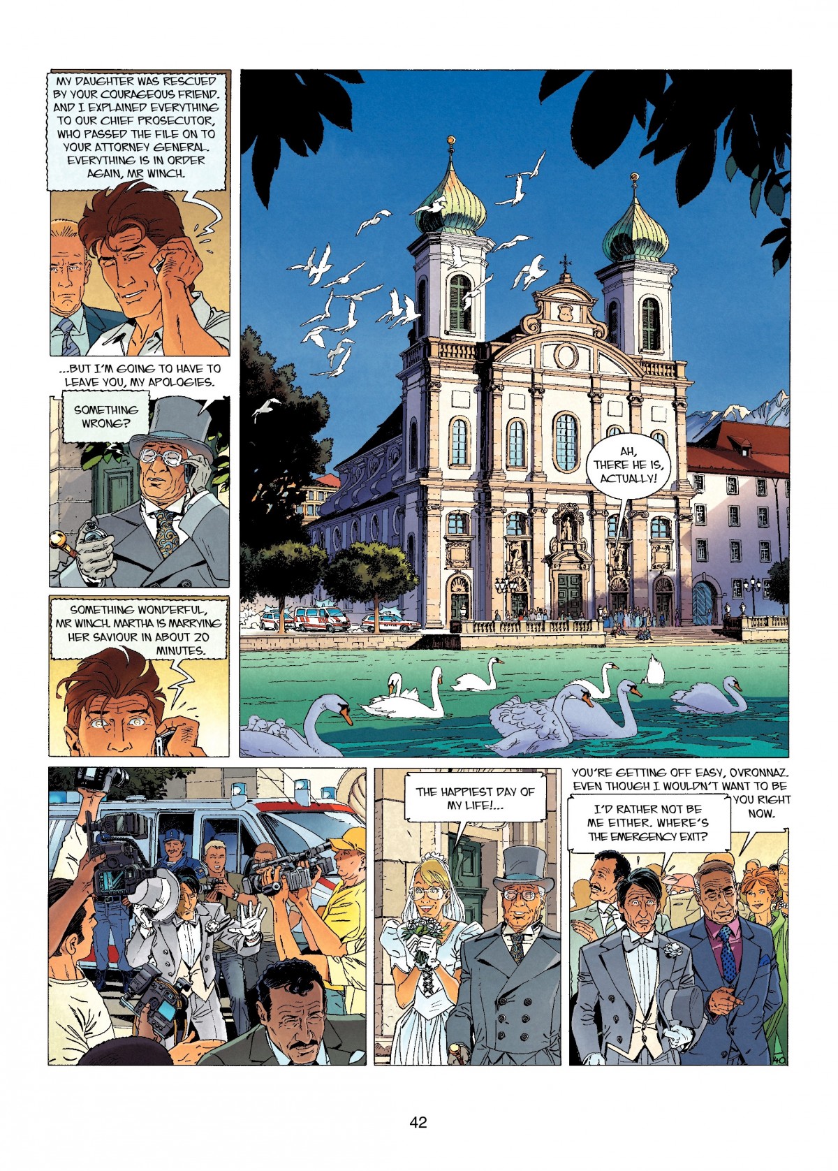 Read online Largo Winch comic -  Issue #14 - 42
