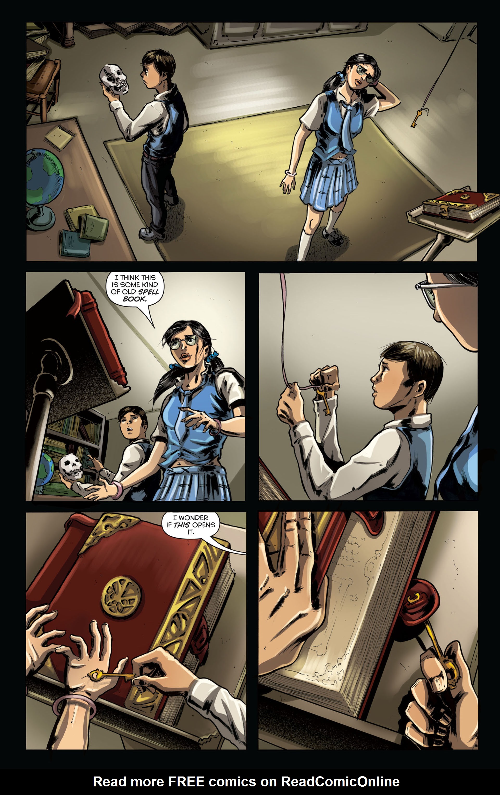 Read online Grimm Fairy Tales presents The Library comic -  Issue #1 - 12