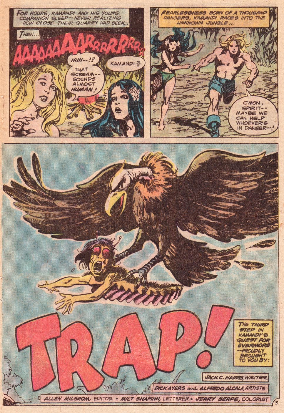 Read online Kamandi, The Last Boy On Earth comic -  Issue #54 - 5