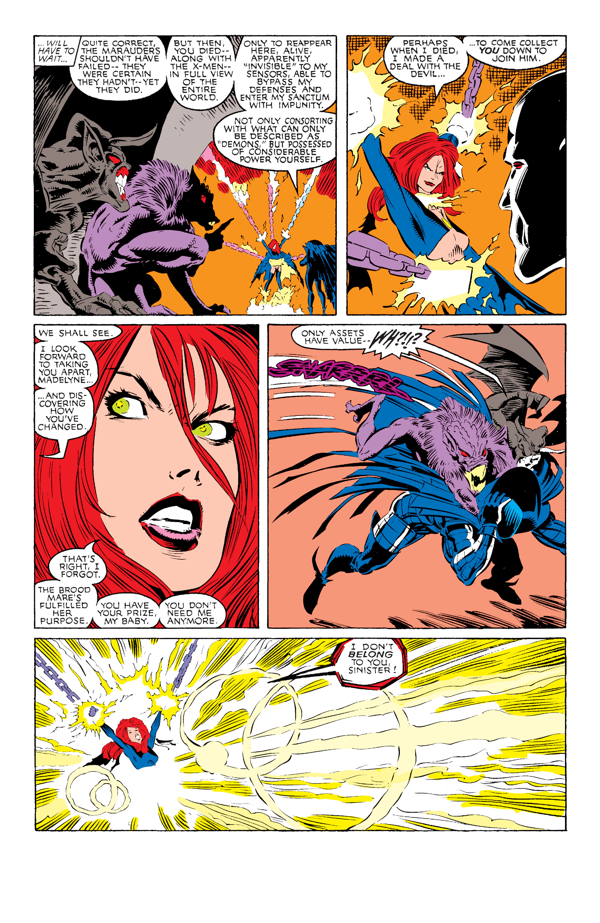 Read online X-Men Milestones: Inferno comic -  Issue # TPB (Part 3) - 81
