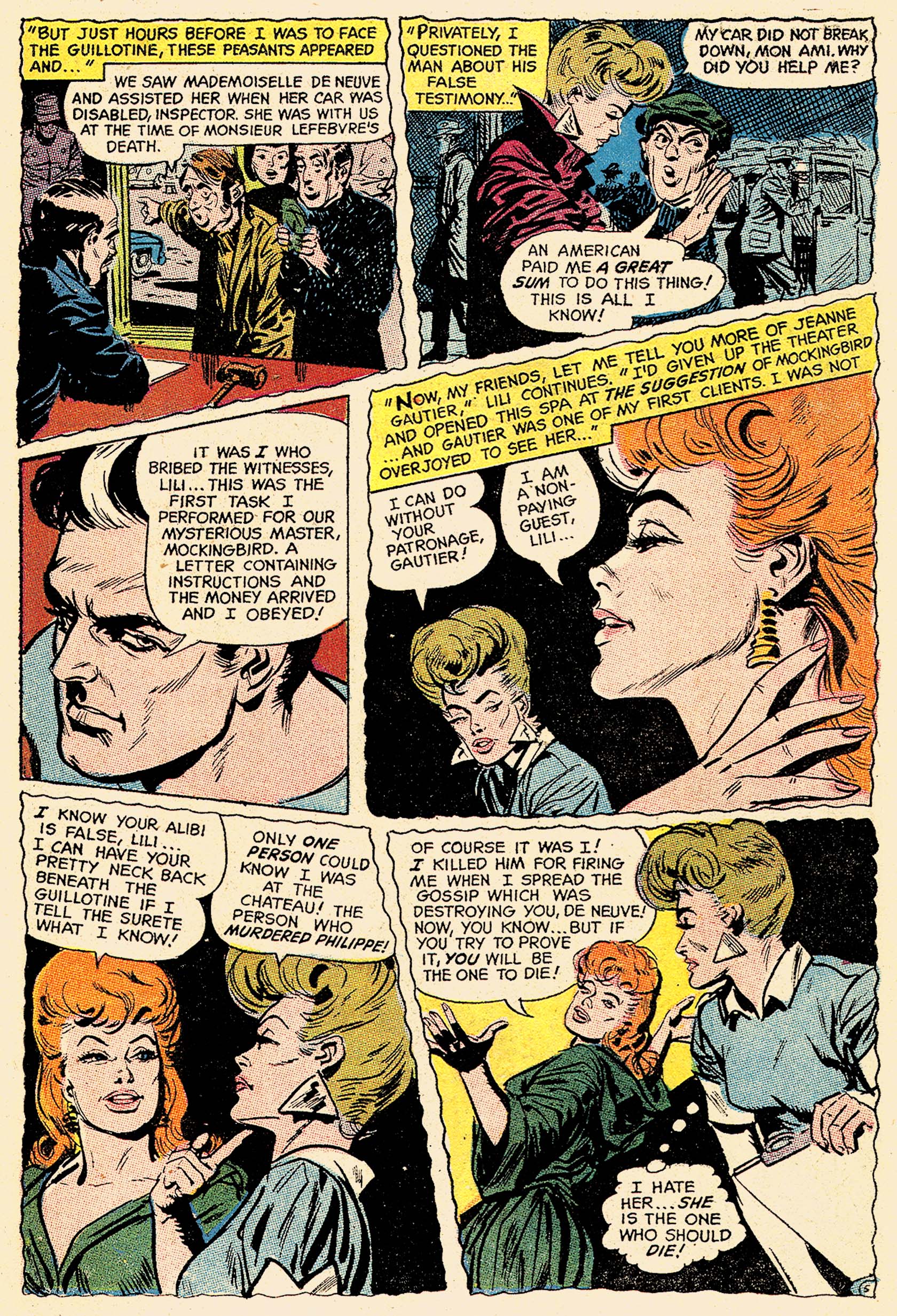 Read online Secret Six (1968) comic -  Issue #6 - 7
