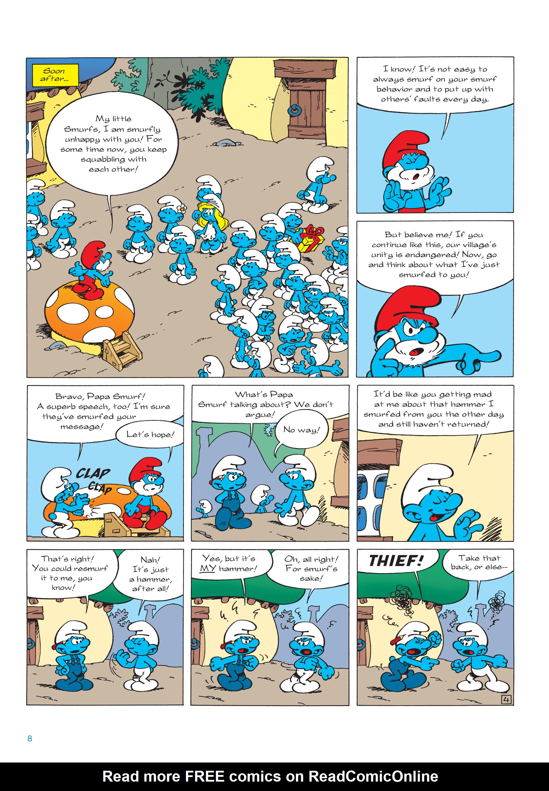 Read online The Smurfs comic -  Issue #22 - 9