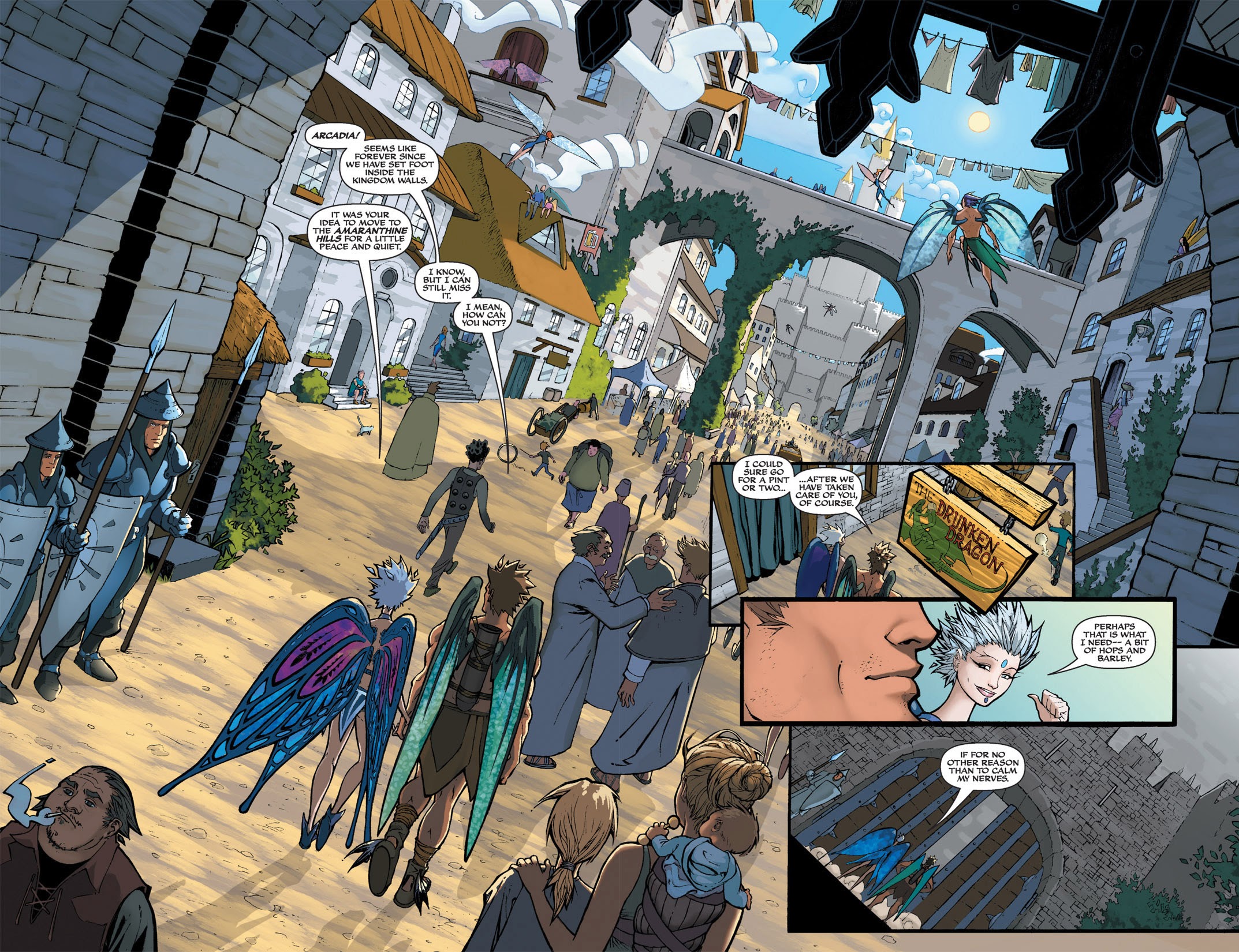 Read online Michael Turner's Soulfire: Shadow Magic comic -  Issue #1 - 10