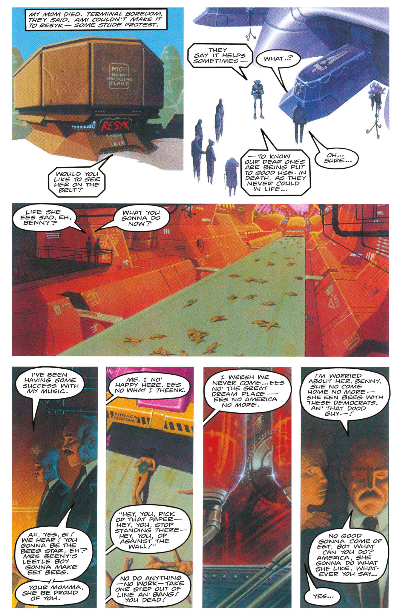 Read online Essential Judge Dredd: America comic -  Issue # TPB (Part 1) - 62