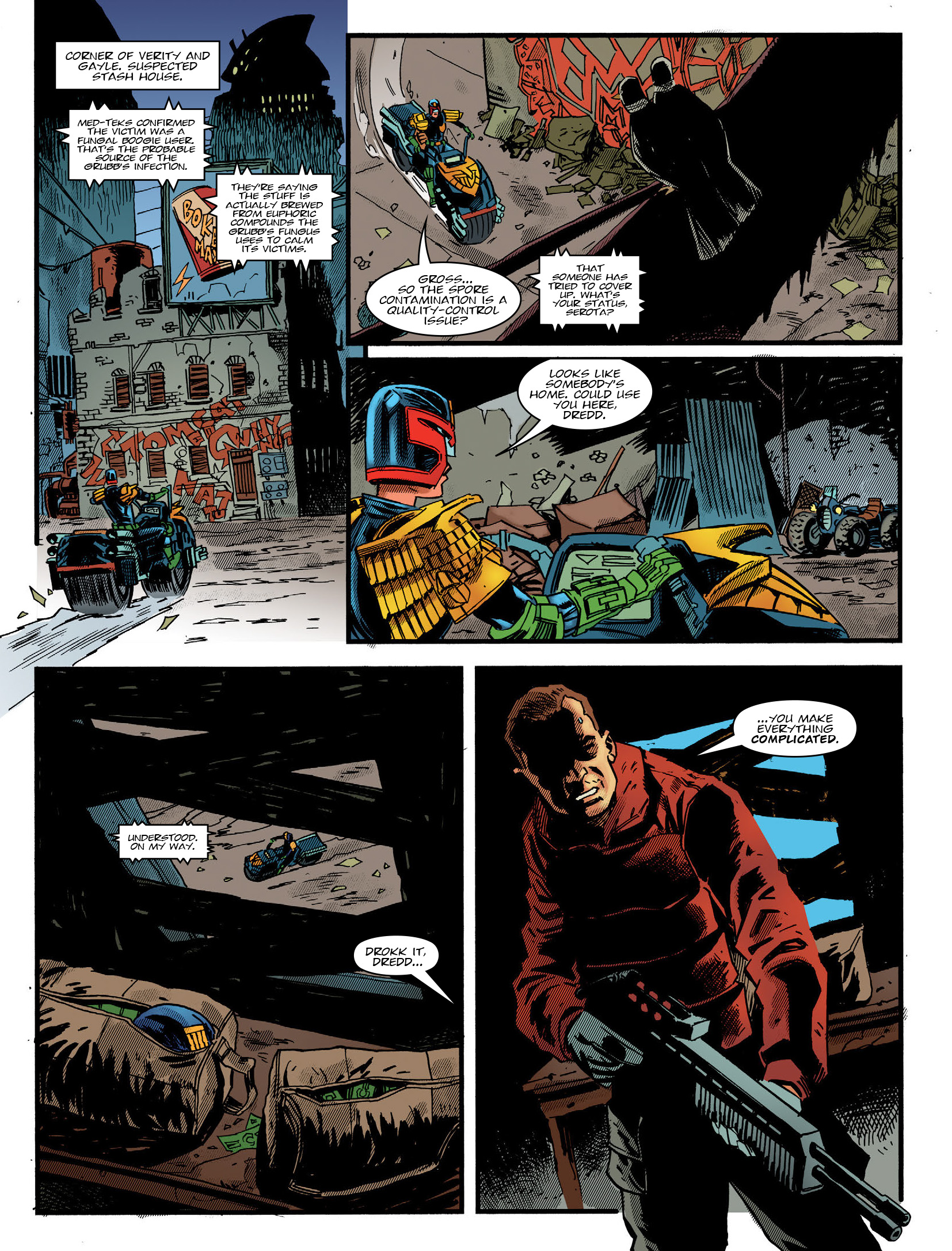 Read online Judge Dredd Megazine (Vol. 5) comic -  Issue #419 - 11
