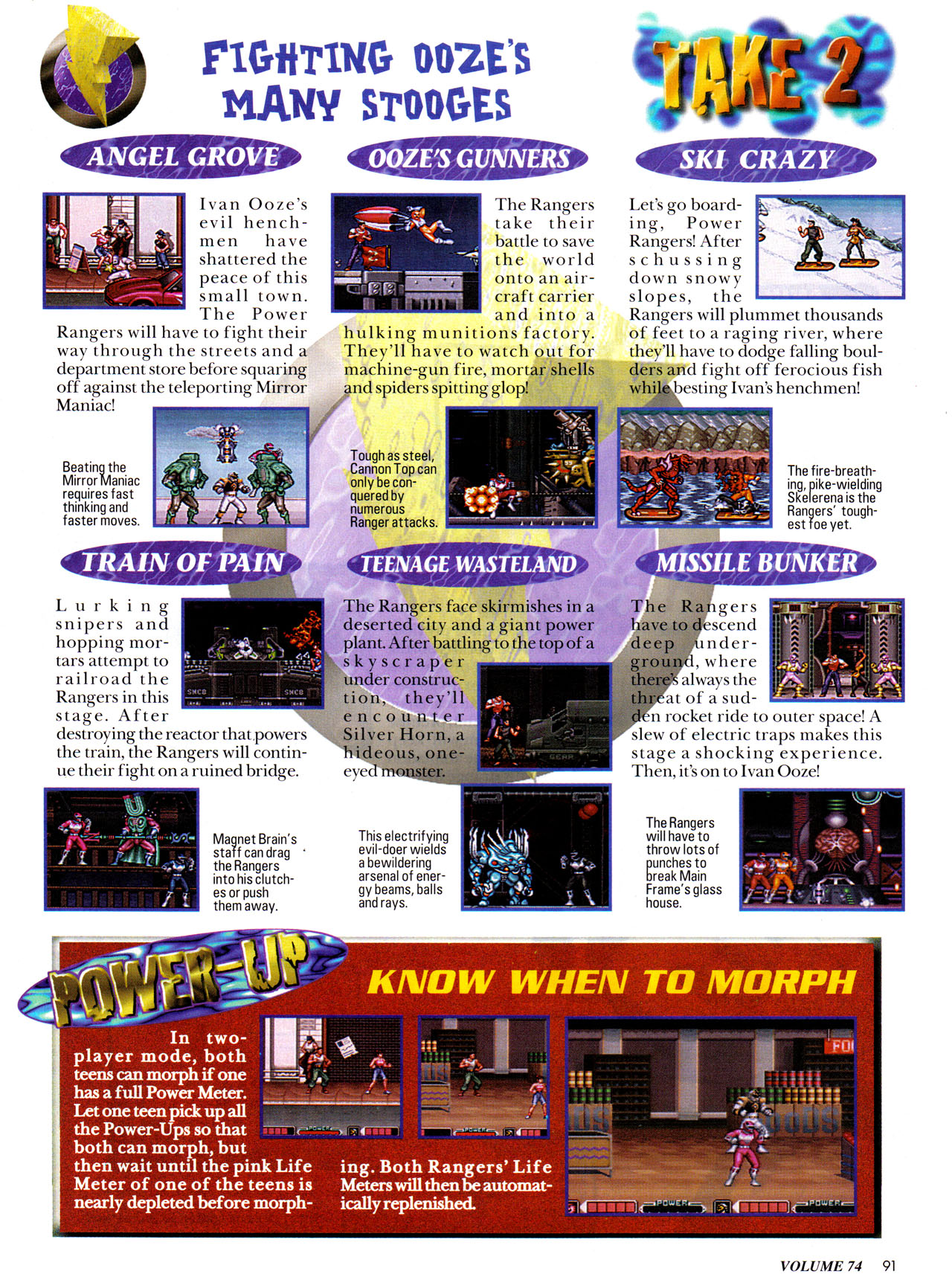 Read online Nintendo Power comic -  Issue #74 - 98