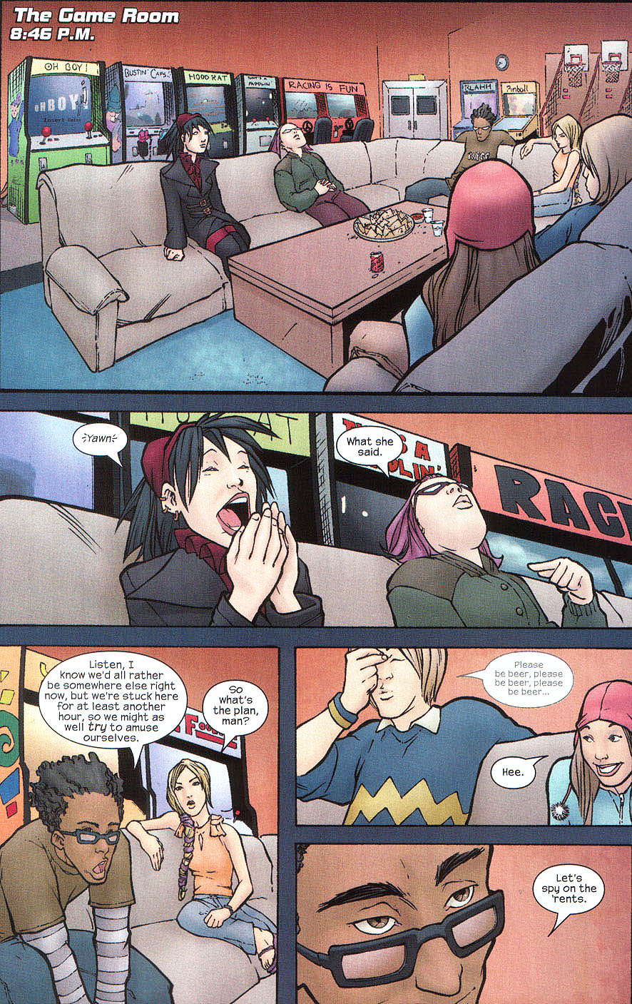 Read online Runaways (2003) comic -  Issue #1 - 16