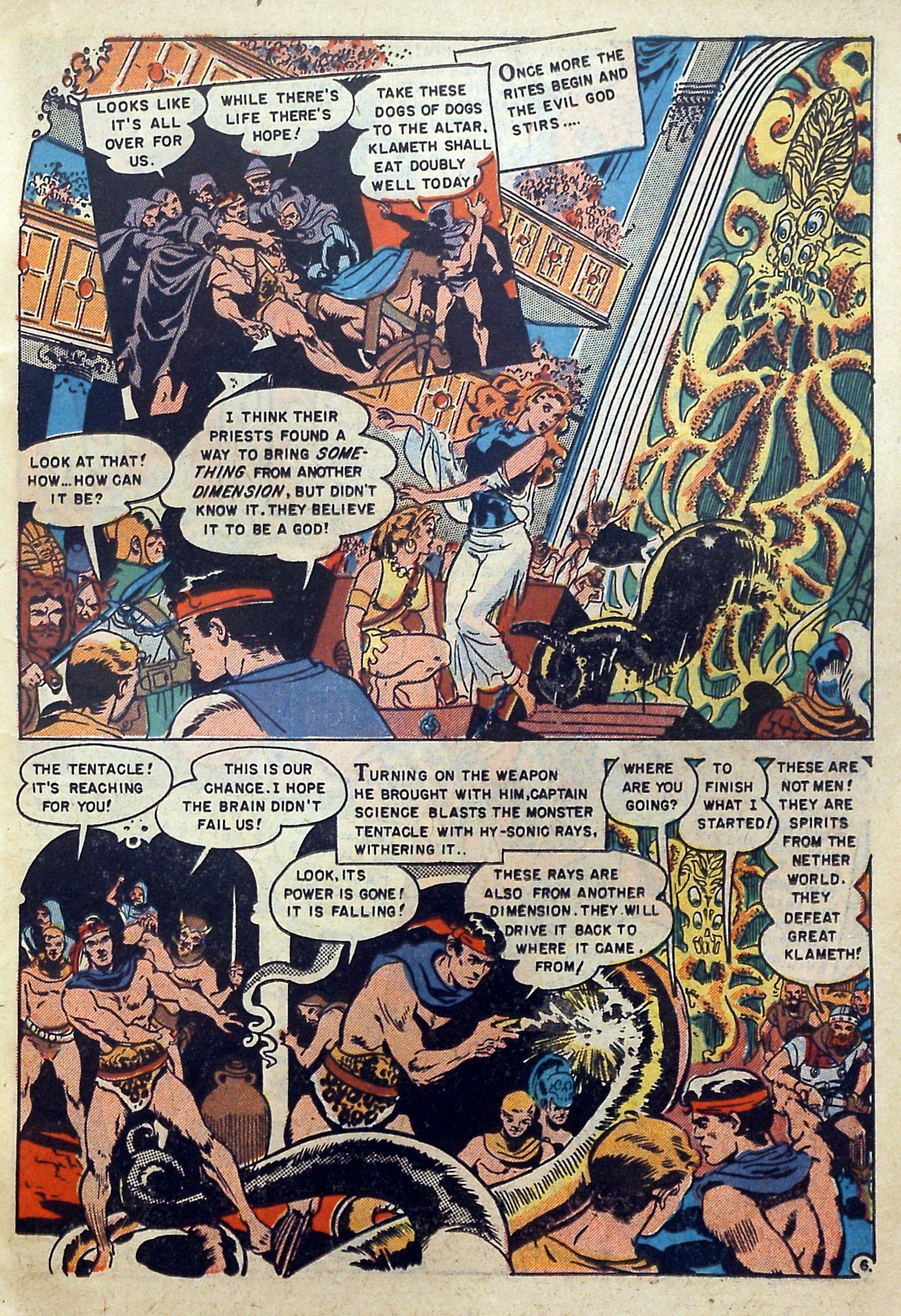 Read online Captain Science comic -  Issue #4 - 15