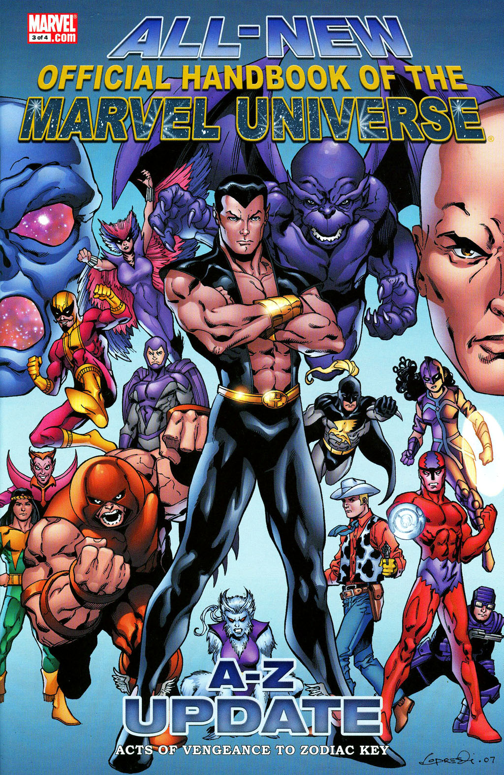 Read online All-New Official Handbook of the Marvel Universe A to Z: Update comic -  Issue #3 - 1