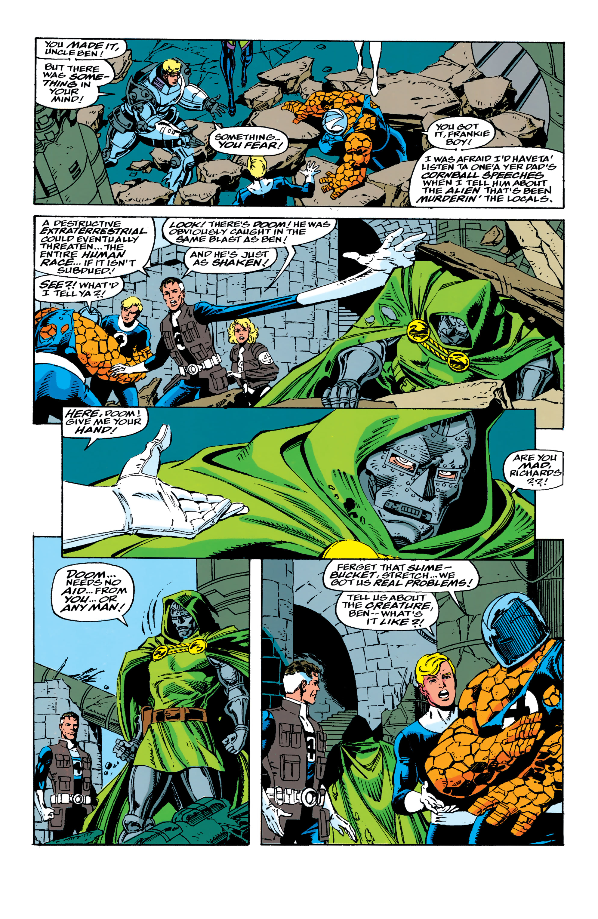 Read online Fantastic Four Epic Collection comic -  Issue # Nobody Gets Out Alive (Part 1) - 99