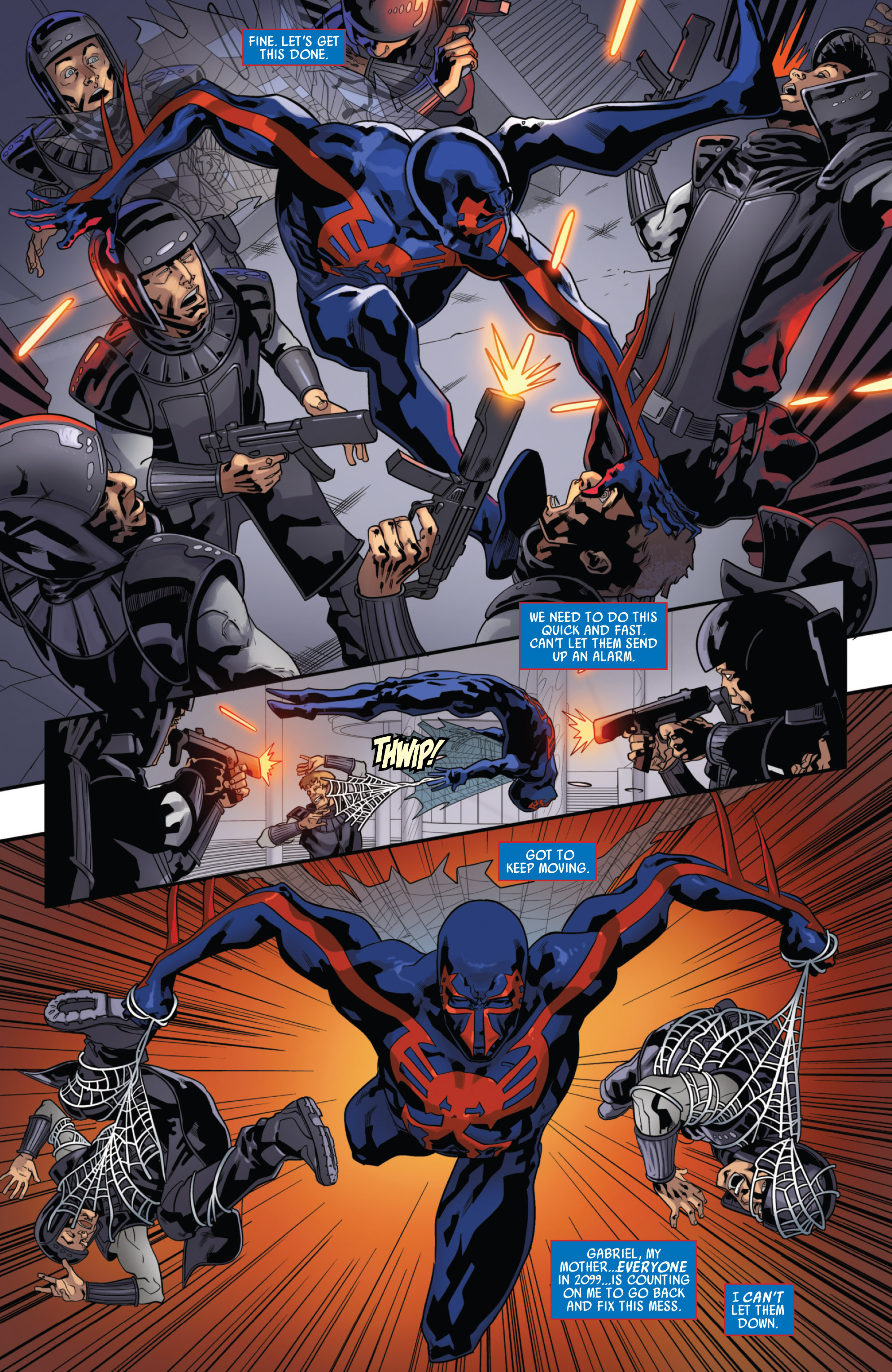 Read online Spider-Man 2099 (2014) comic -  Issue #10 - 11