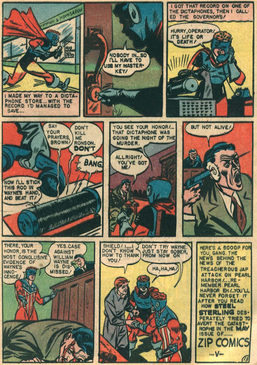Read online Pep Comics comic -  Issue #26 - 15