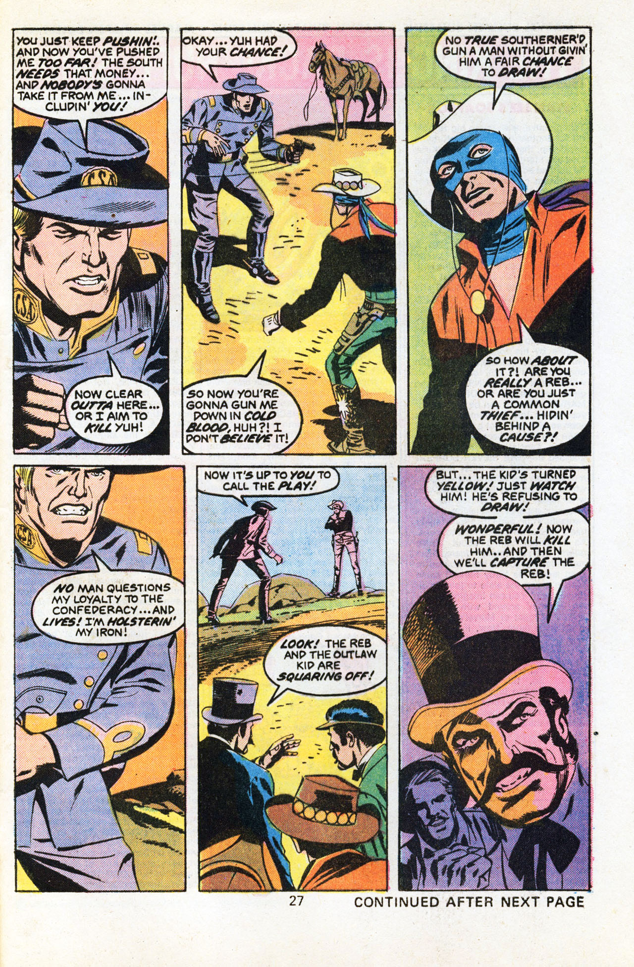 Read online The Outlaw Kid (1970) comic -  Issue #30 - 29