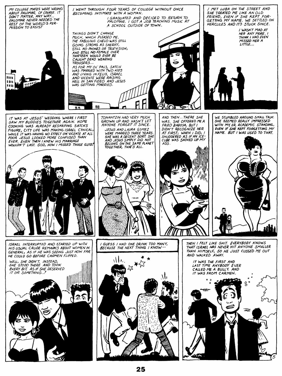 Read online Love and Rockets (1982) comic -  Issue #20 - 28