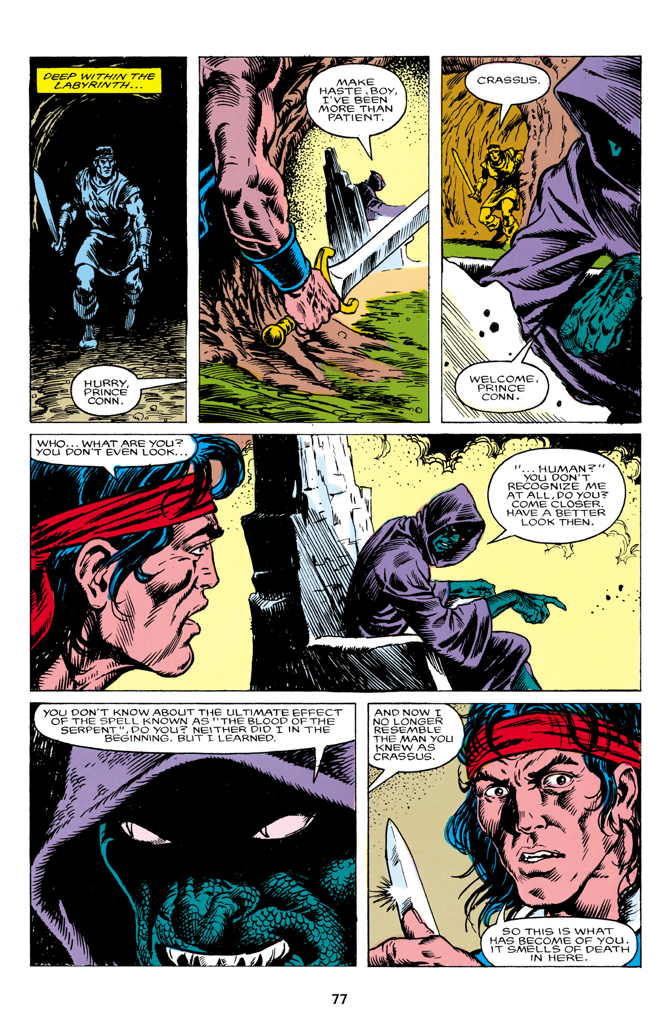 Read online The Chronicles of King Conan comic -  Issue # TPB 9 (Part 1) - 77