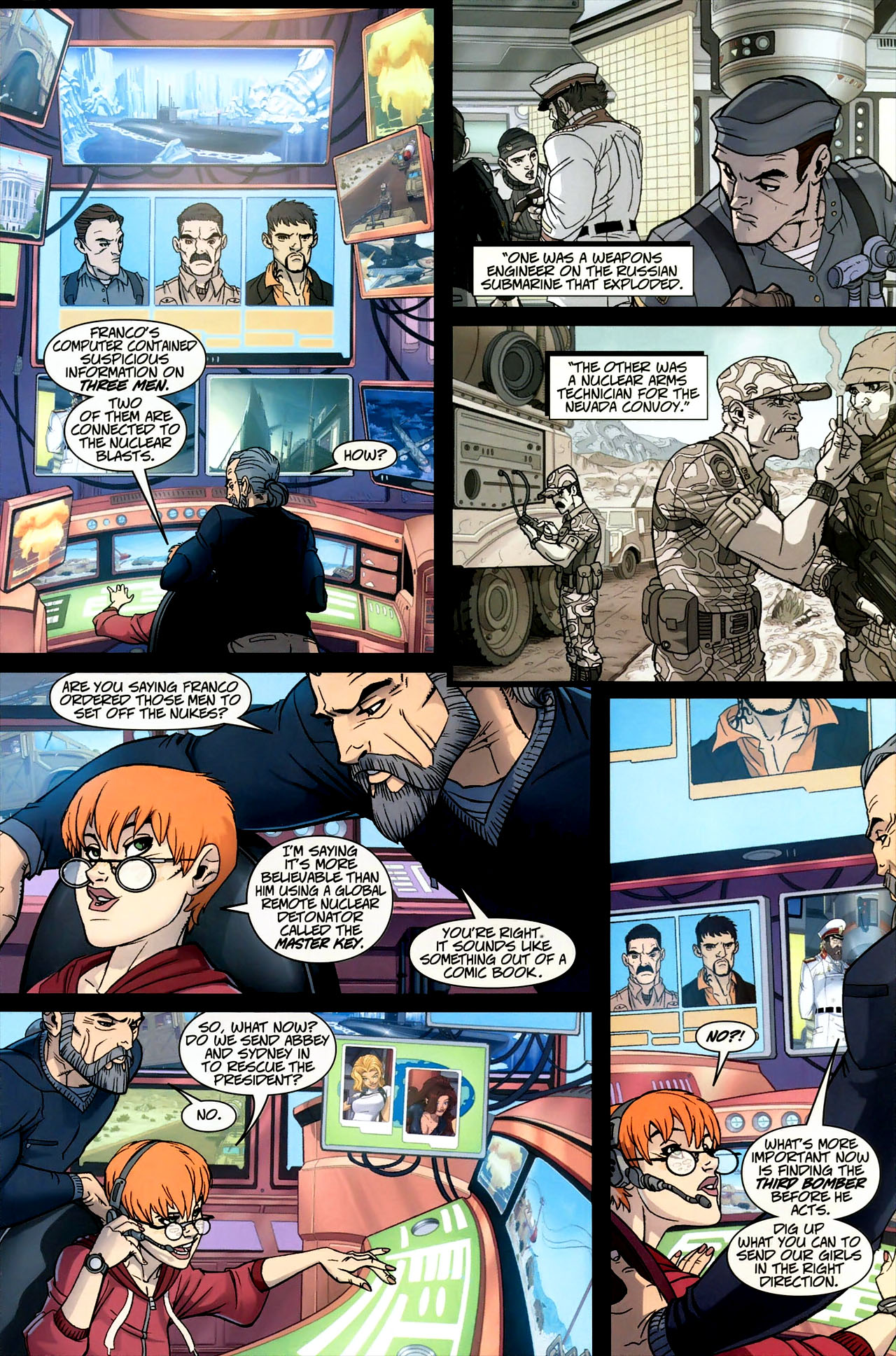 Read online Danger Girl: Body Shots comic -  Issue #3 - 7