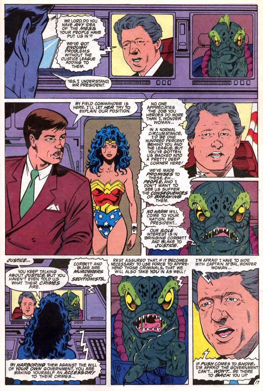 Read online Justice League America comic -  Issue #81 - 18