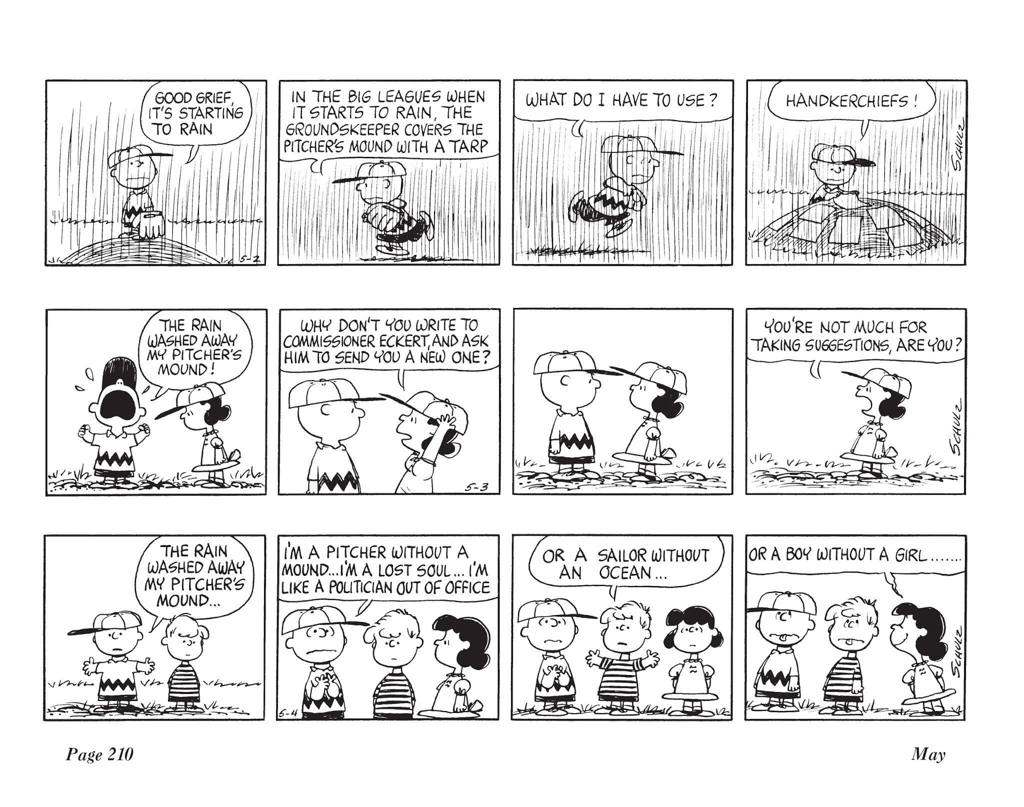 Read online The Complete Peanuts comic -  Issue # TPB 8 - 222