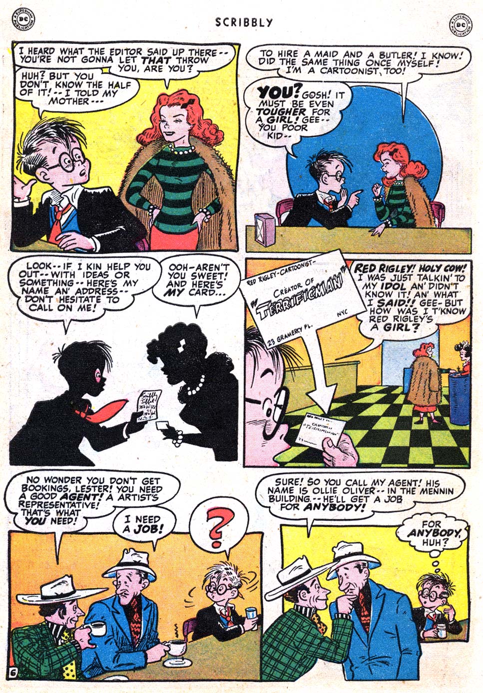 Read online Scribbly comic -  Issue #1 - 8