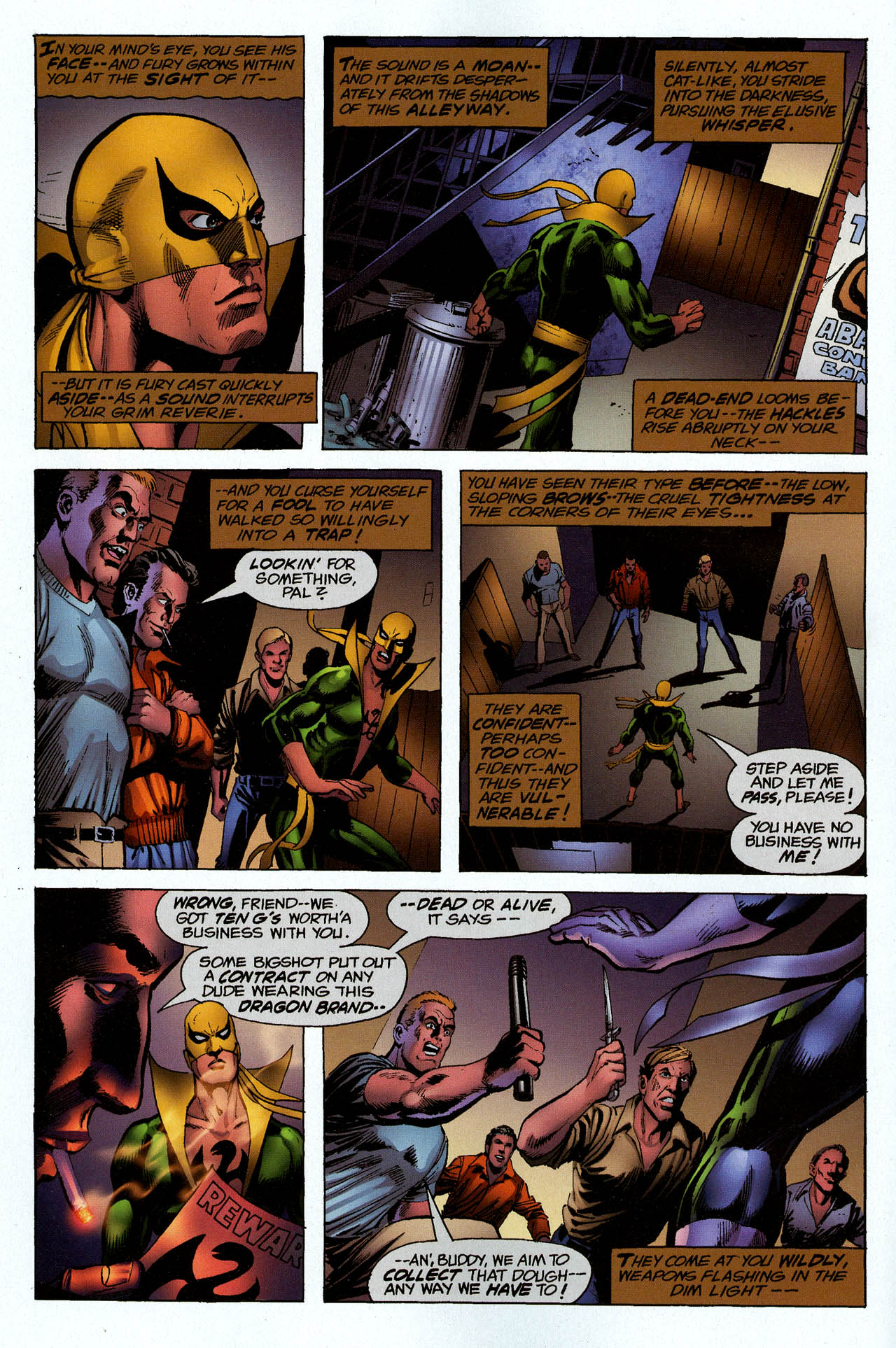 Read online The Immortal Iron Fist: The Origin of Danny Rand comic -  Issue # Full - 26