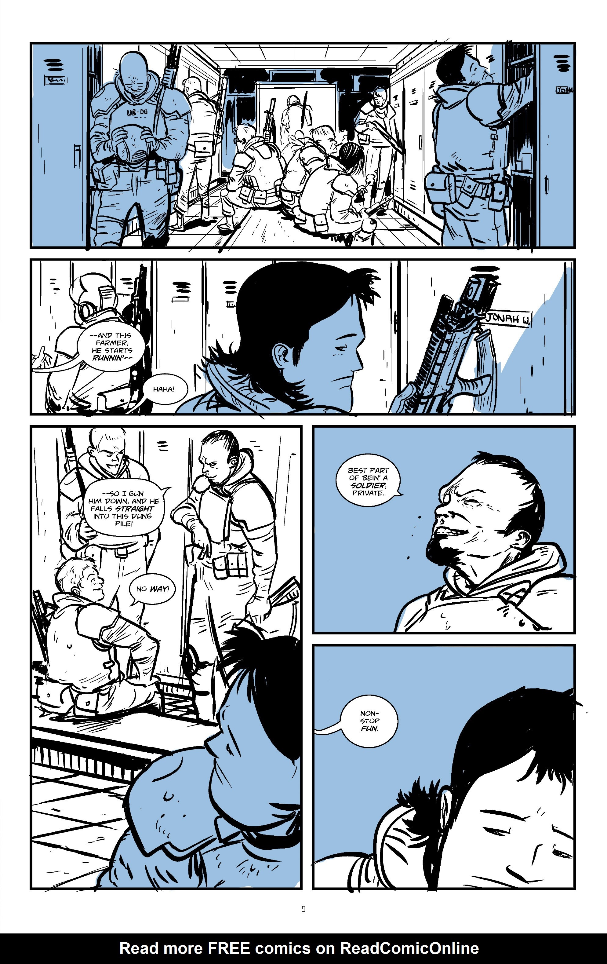 Read online Space Mullet: One Gamble At A Time comic -  Issue # TPB (Part 1) - 9