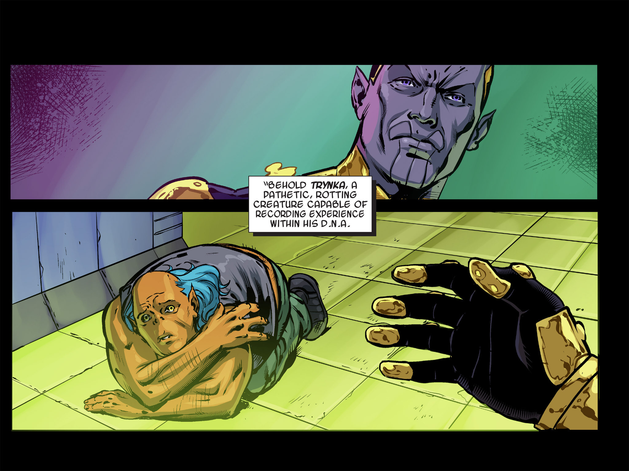 Read online Thanos: A God Up There Listening comic -  Issue # TPB - 82