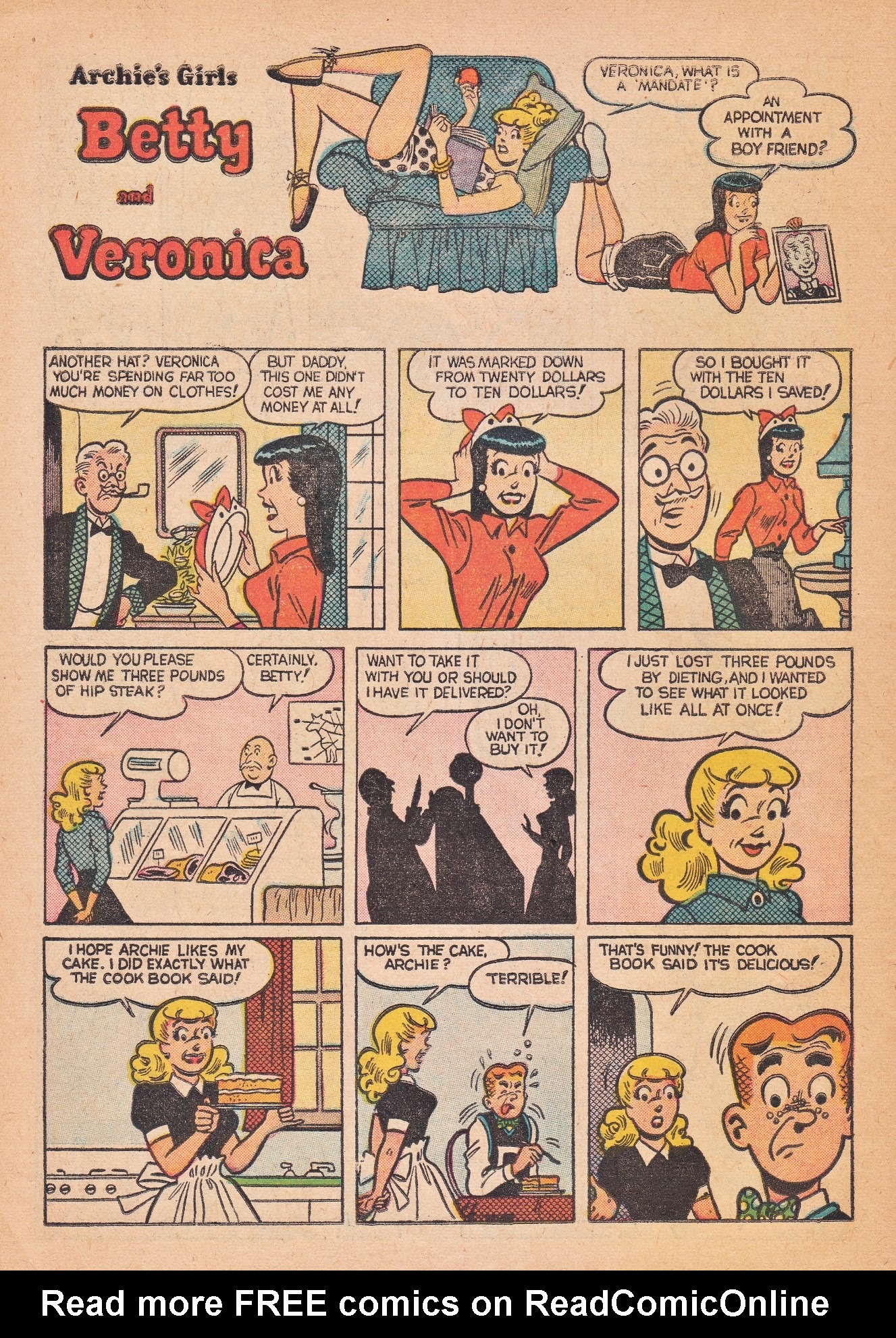 Read online Archie's Joke Book Magazine comic -  Issue #16 - 30