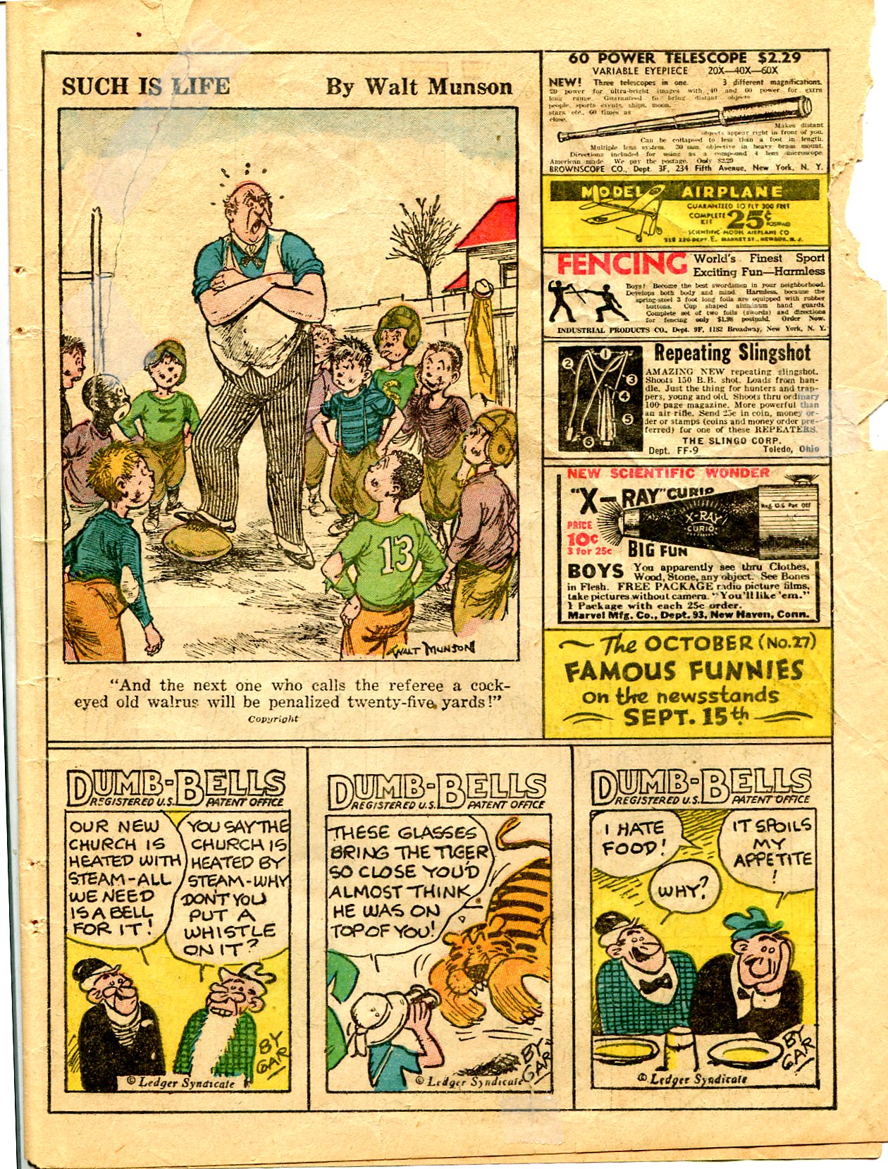 Read online Famous Funnies comic -  Issue #26 - 54