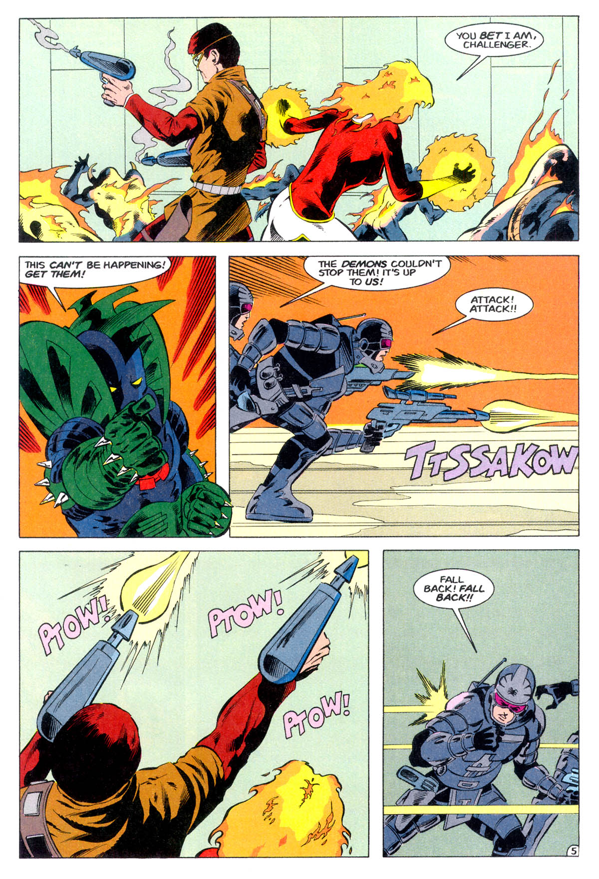 Read online Justice Machine featuring The Elementals comic -  Issue #4 - 7