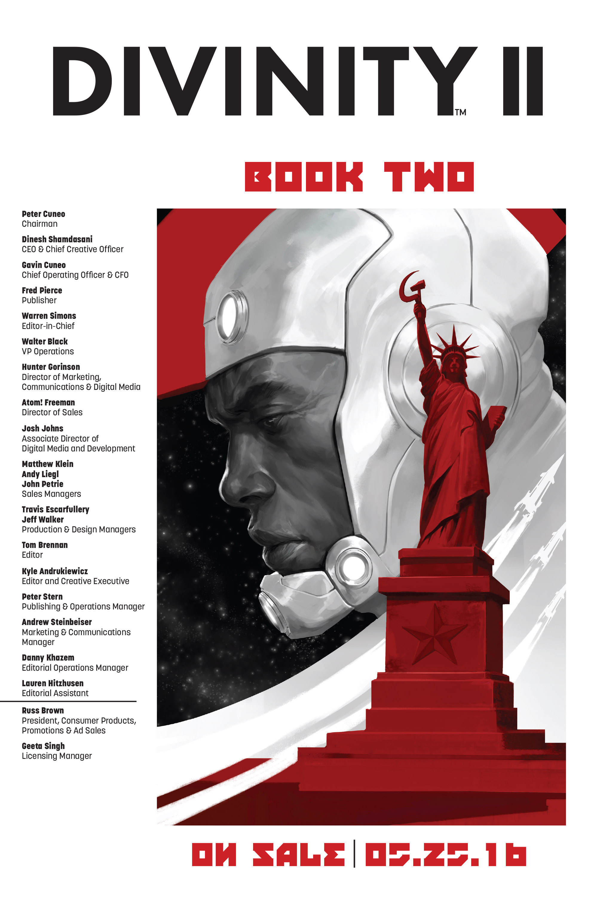 Read online Divinity II comic -  Issue #1 - 33