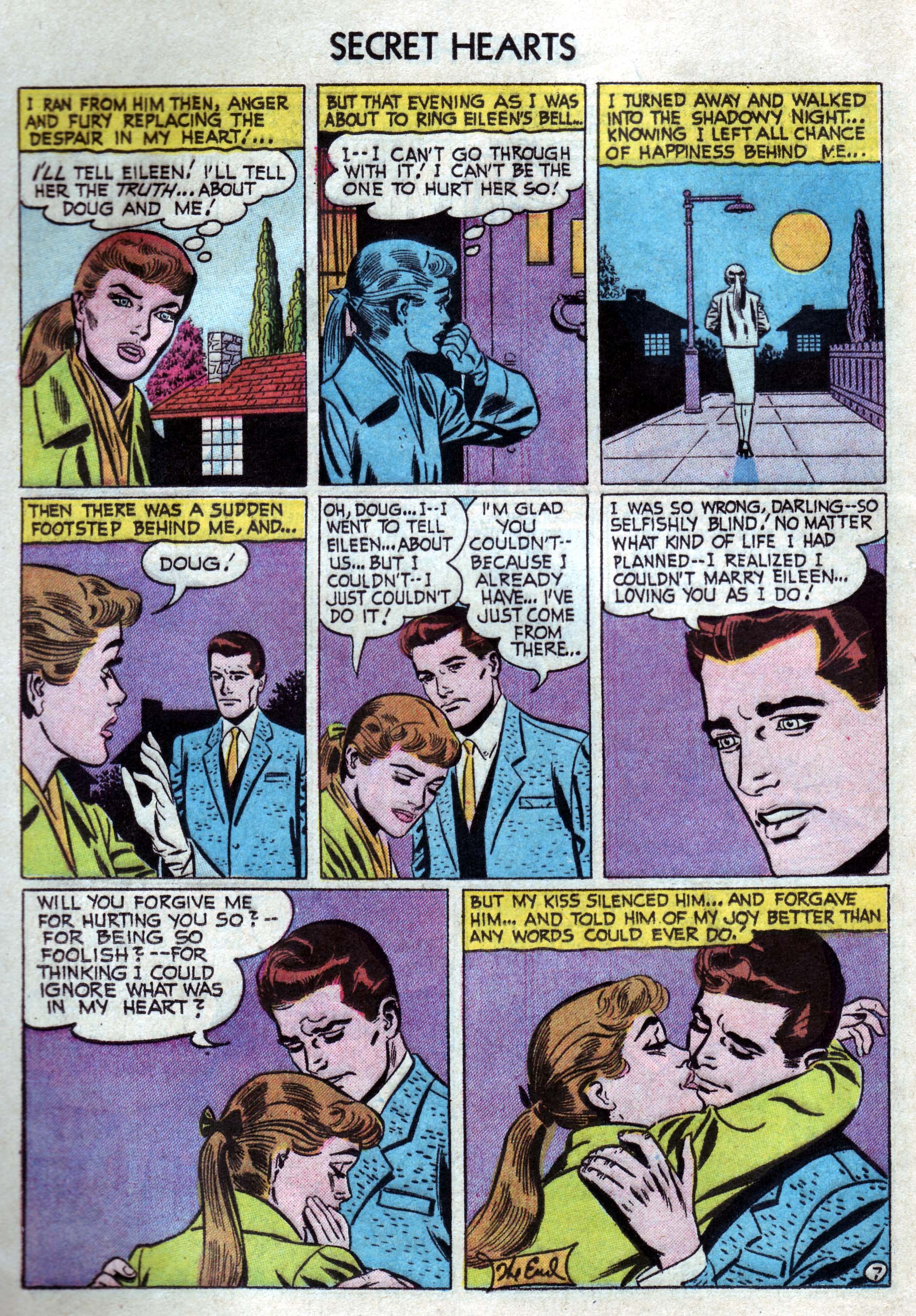 Read online Secret Hearts comic -  Issue #33 - 16