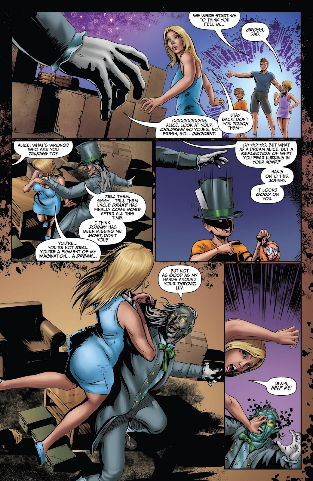 Grimm Fairy Tales presents Wonderland: Down the Rabbit Hole issue 1 - Page 7