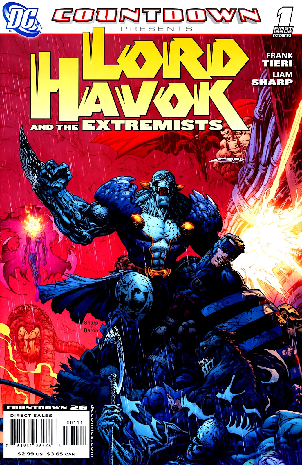 Countdown Presents: Lord Havok and the Extremists issue 1 - Page 1