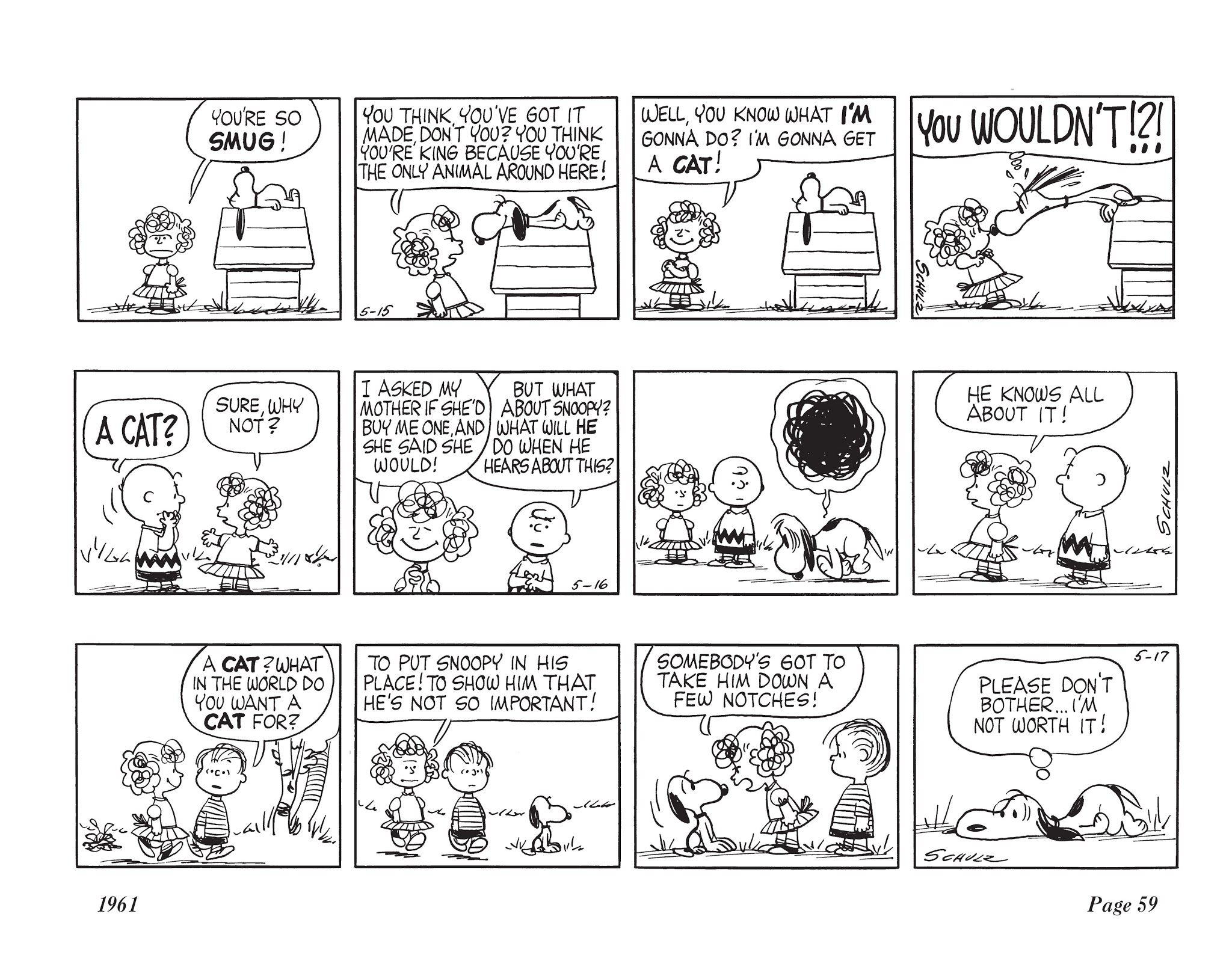 Read online The Complete Peanuts comic -  Issue # TPB 6 - 74