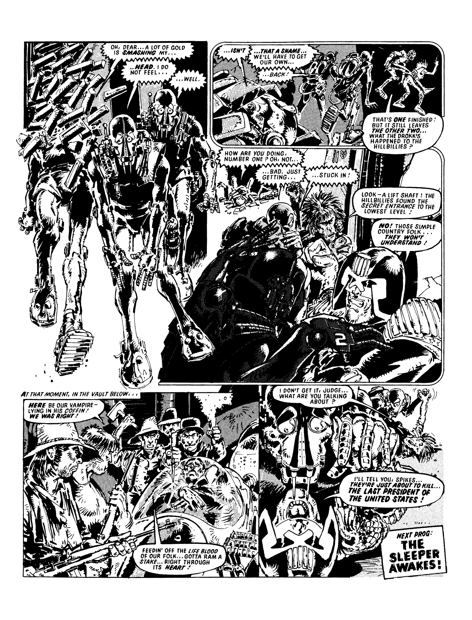 Read online Judge Dredd: The Cursed Earth Uncensored comic -  Issue # TPB - 51