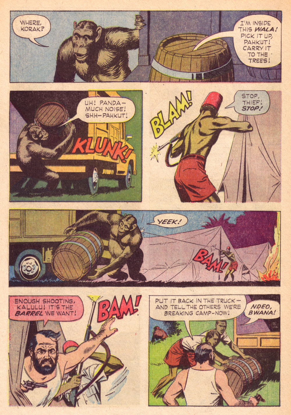 Read online Korak, Son of Tarzan (1964) comic -  Issue #1 - 16