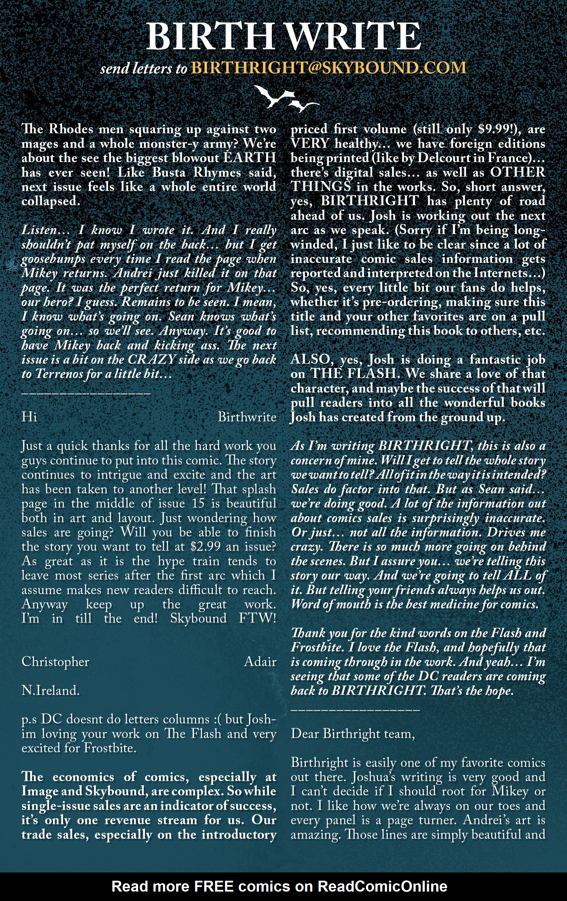 Read online Birthright (2014) comic -  Issue #18 - 22