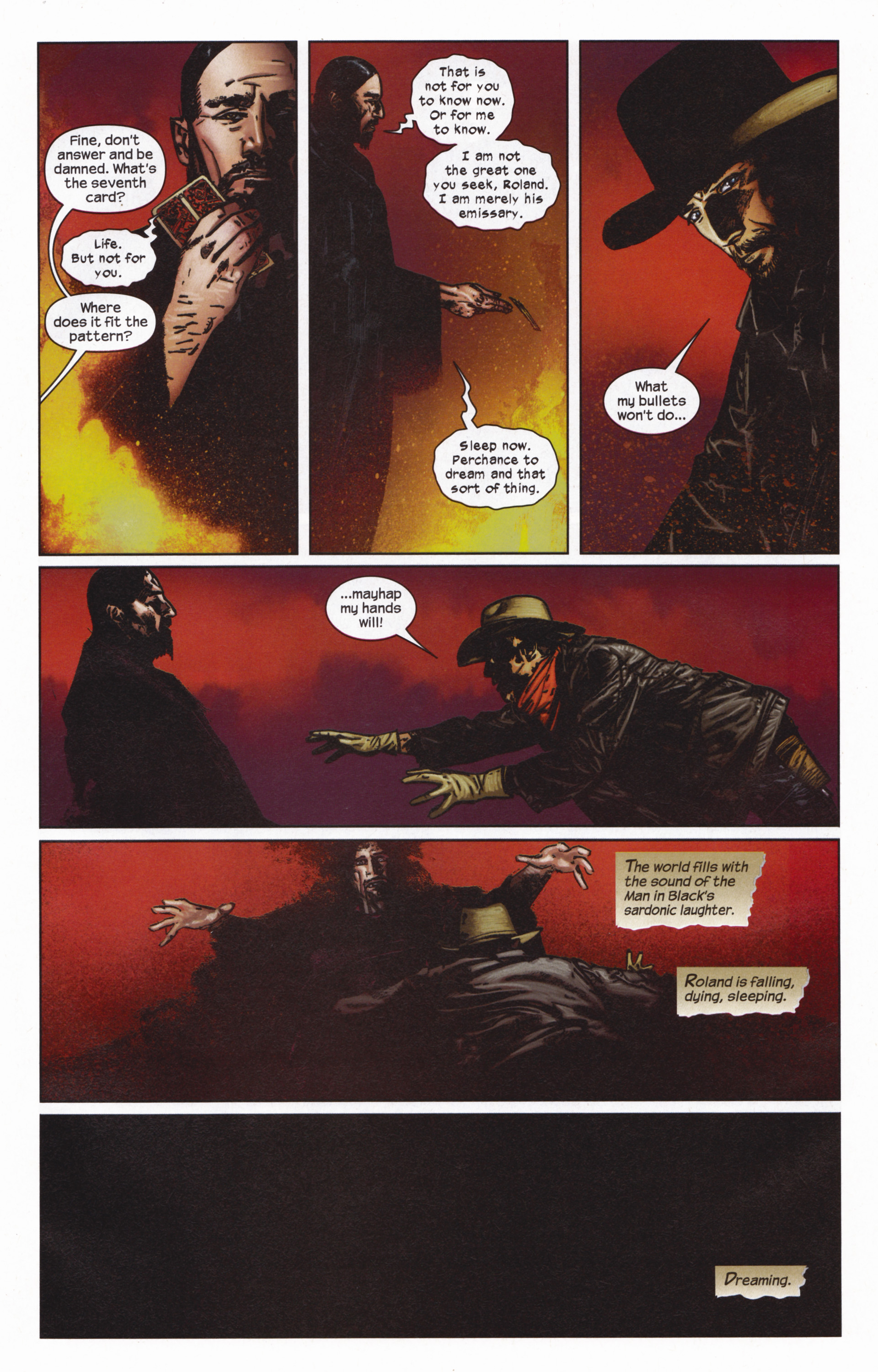 Read online Dark Tower: The Gunslinger - The Man in Black comic -  Issue #5 - 10