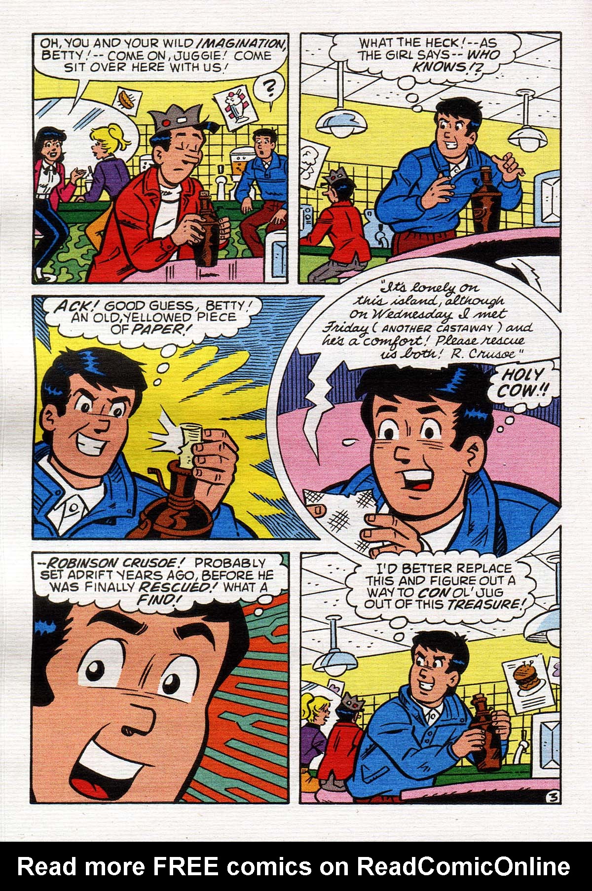 Read online Jughead's Double Digest Magazine comic -  Issue #101 - 121