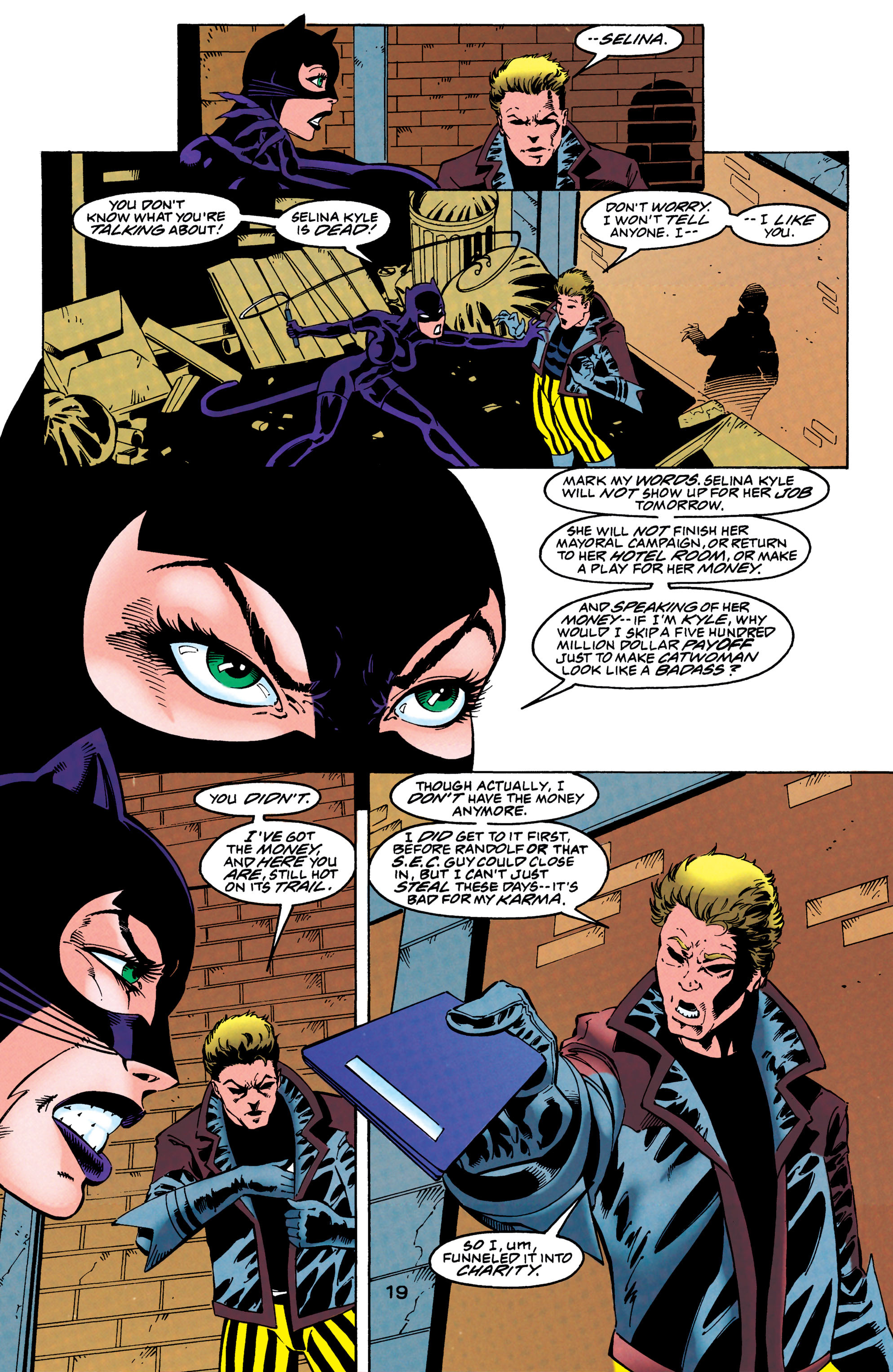 Read online Catwoman (1993) comic -  Issue #71 - 20