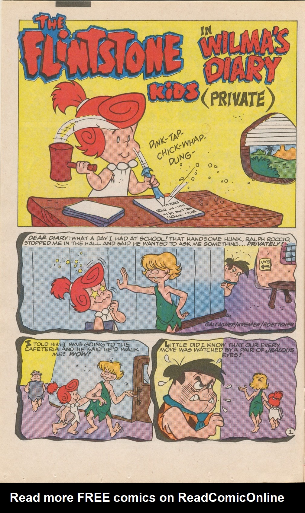 Read online The Flintstone Kids comic -  Issue #3 - 16