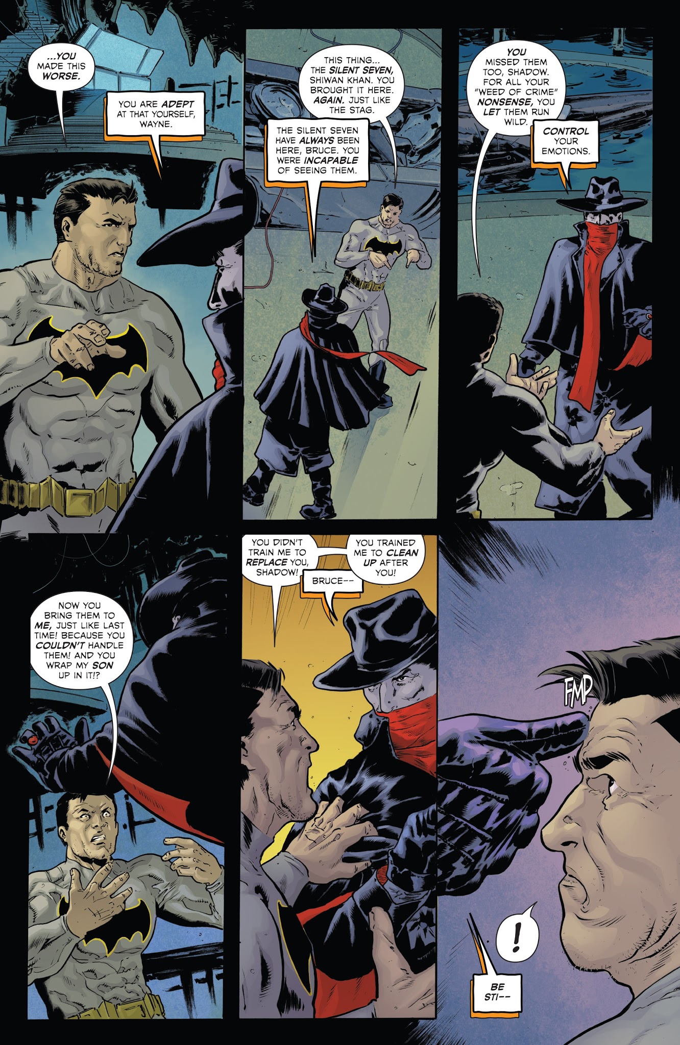 Read online The Shadow/Batman comic -  Issue #2 - 21