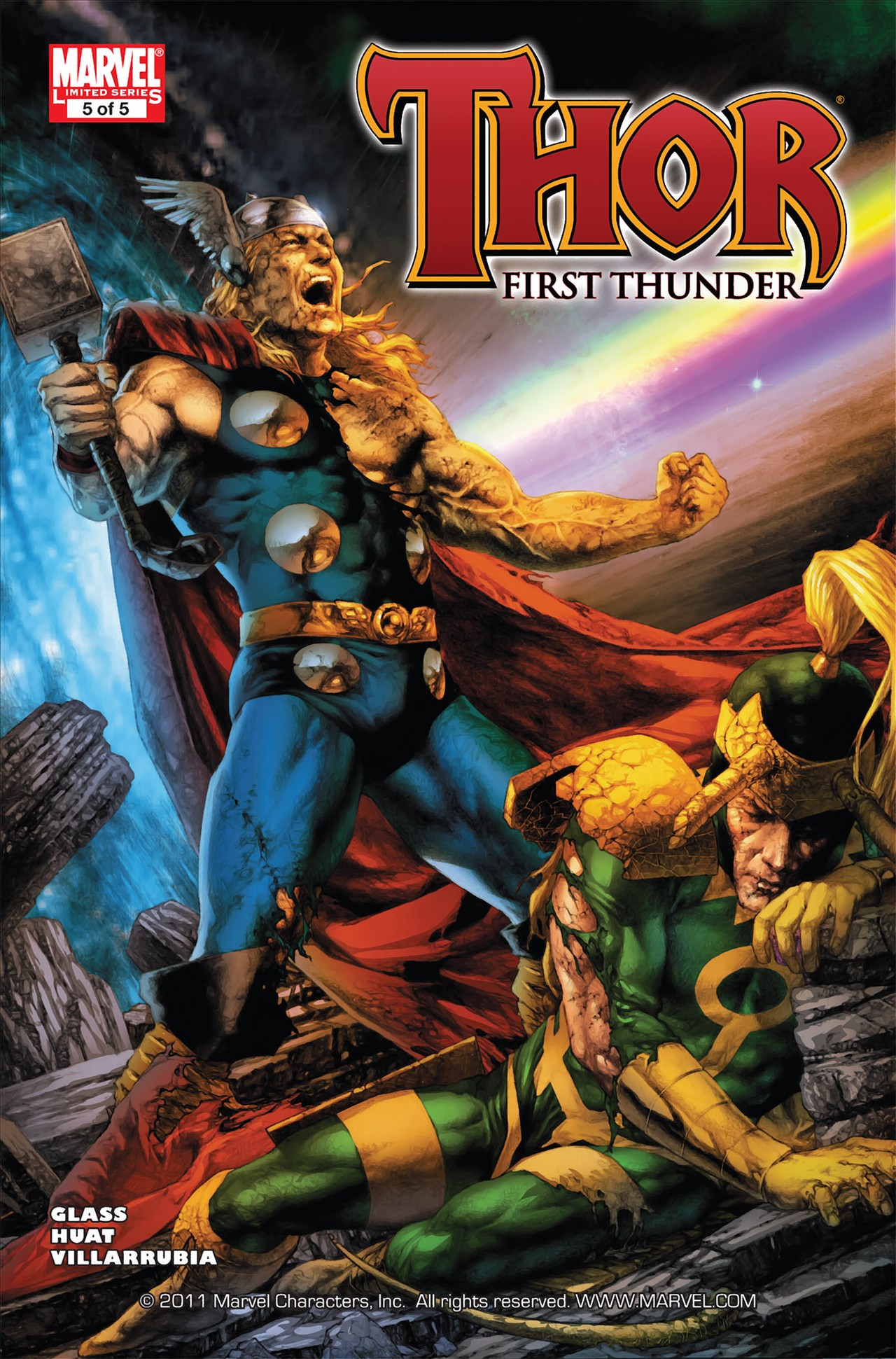 Read online Thor: First Thunder comic -  Issue #5 - 1