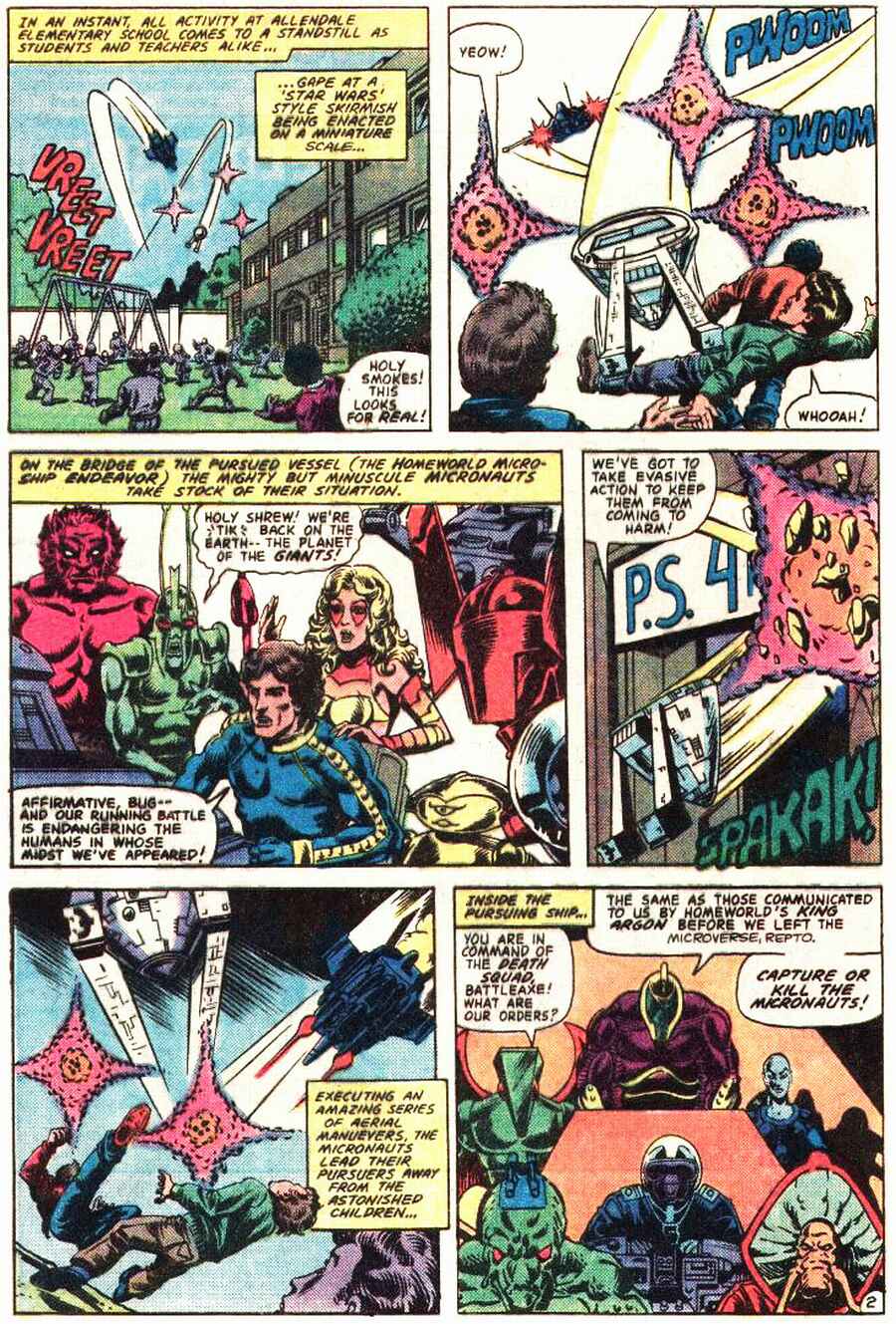 Read online Micronauts (1979) comic -  Issue #36 - 3