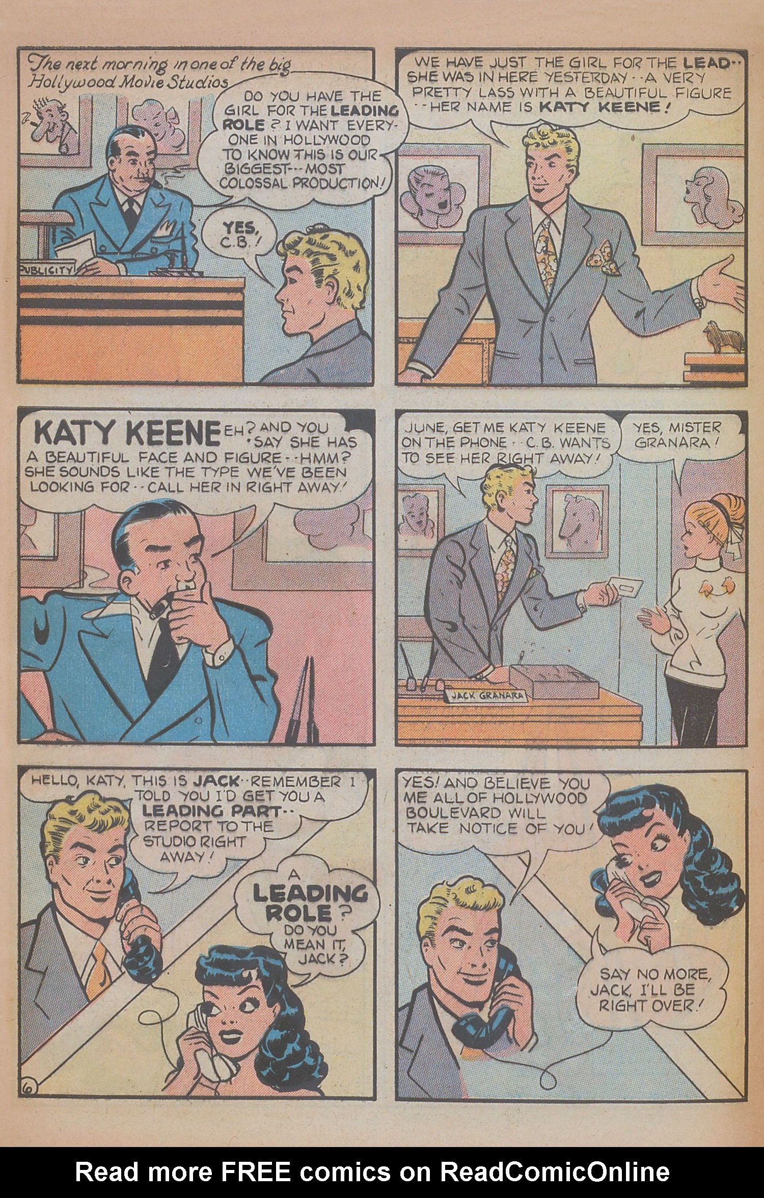 Read online Katy Keene (1949) comic -  Issue #5 - 8