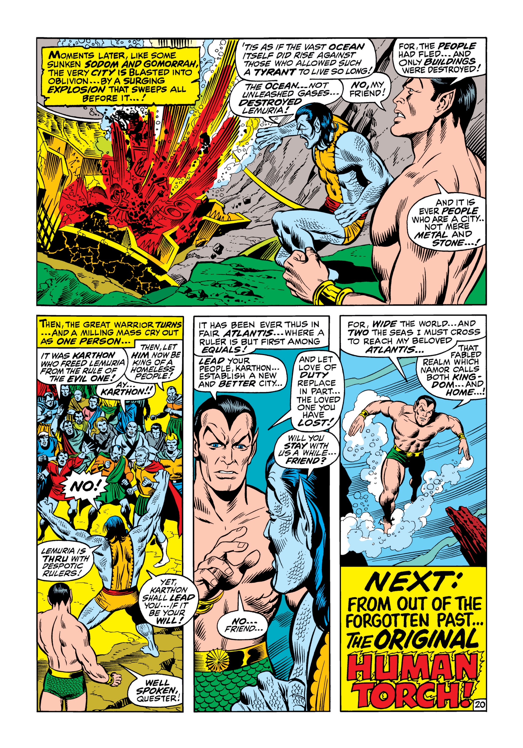 Read online Marvel Masterworks: The Sub-Mariner comic -  Issue # TPB 3 (Part 3) - 60