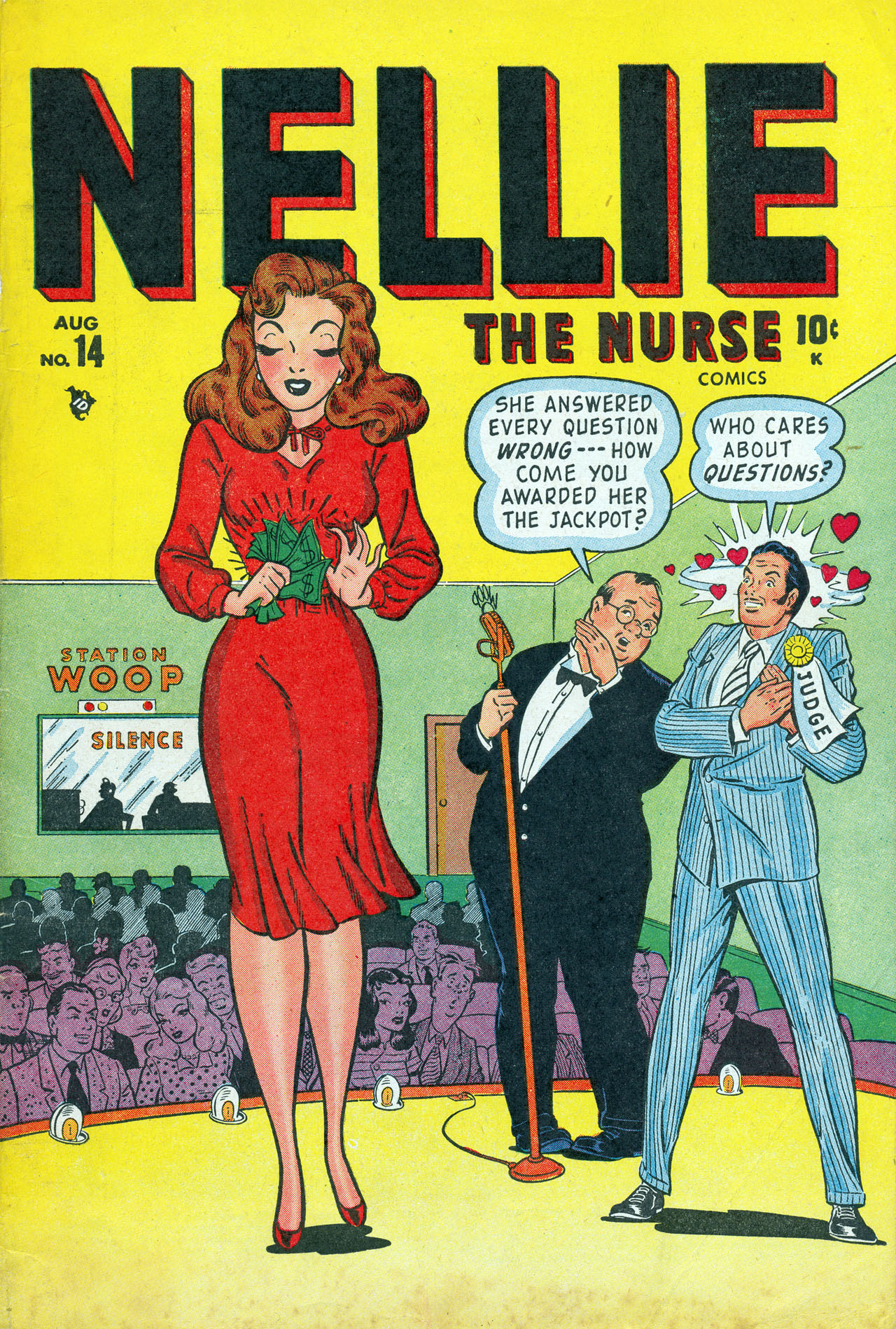 Read online Nellie The Nurse (1945) comic -  Issue #14 - 1