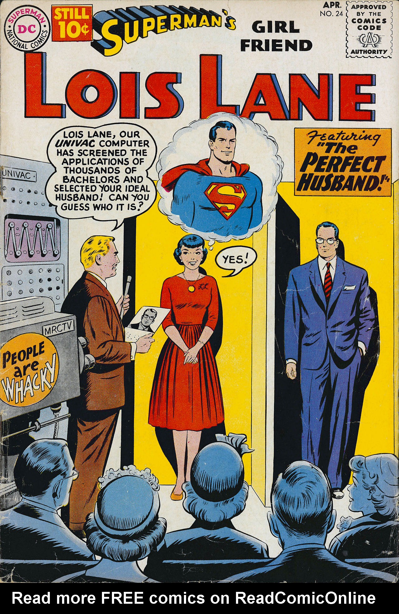 Read online Superman's Girl Friend, Lois Lane comic -  Issue #24 - 1